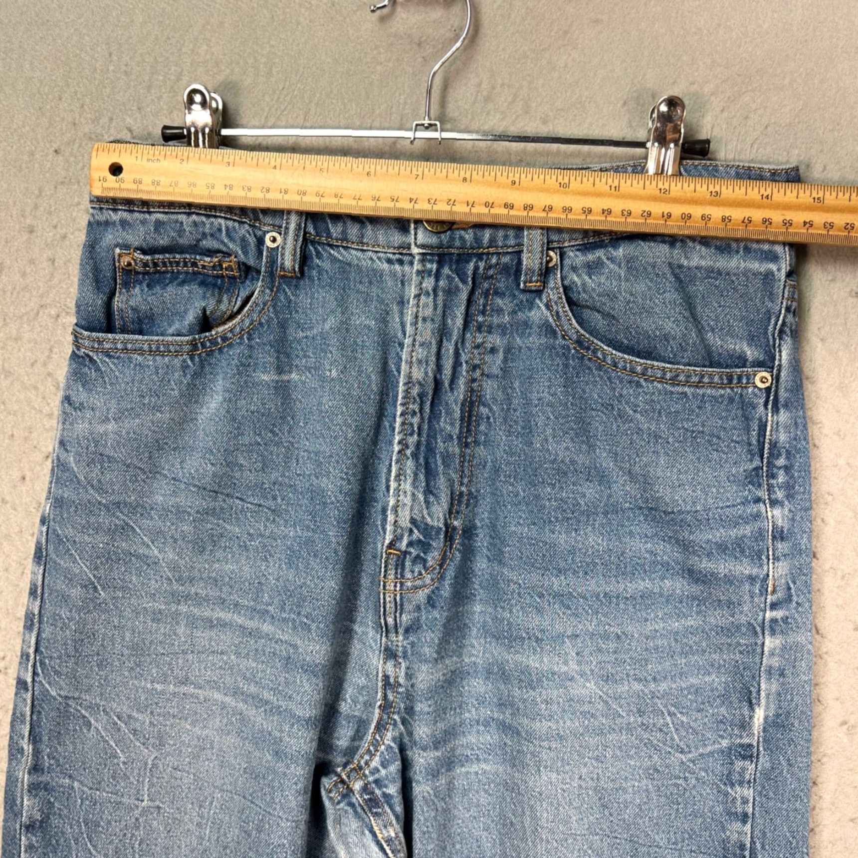 Bdg BDG Womens Jeans 27 High-Waisted Relaxed Fit Blue Denim 100% Cotton Size 27" / US 4 / IT 40 - 6 Thumbnail