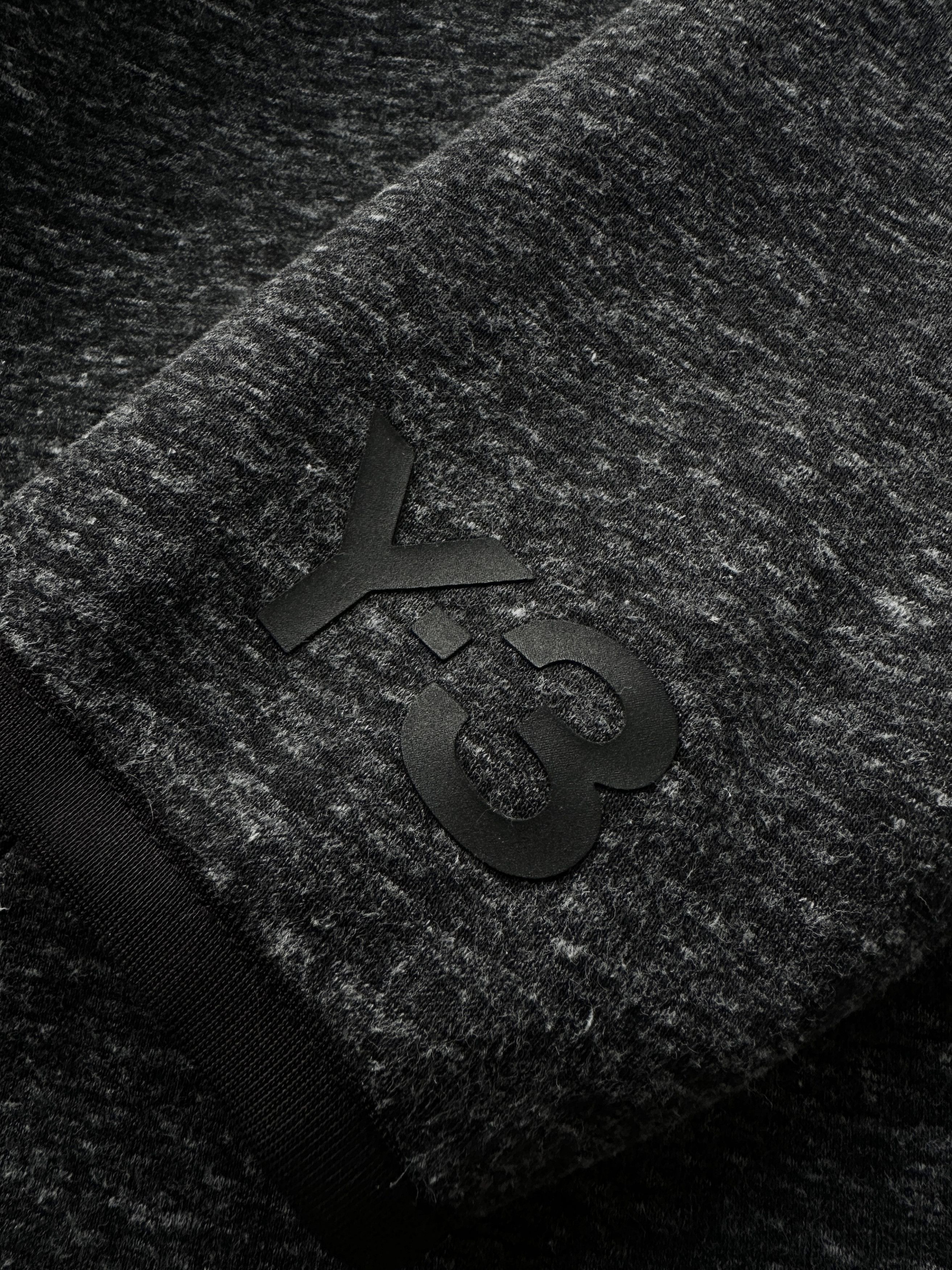 Adidas × Y-3 Y-3 Adidas x Yohji Jamamoto grey melange hoodie Size US S / EU 44-46 / 1 - 8 Thumbnail