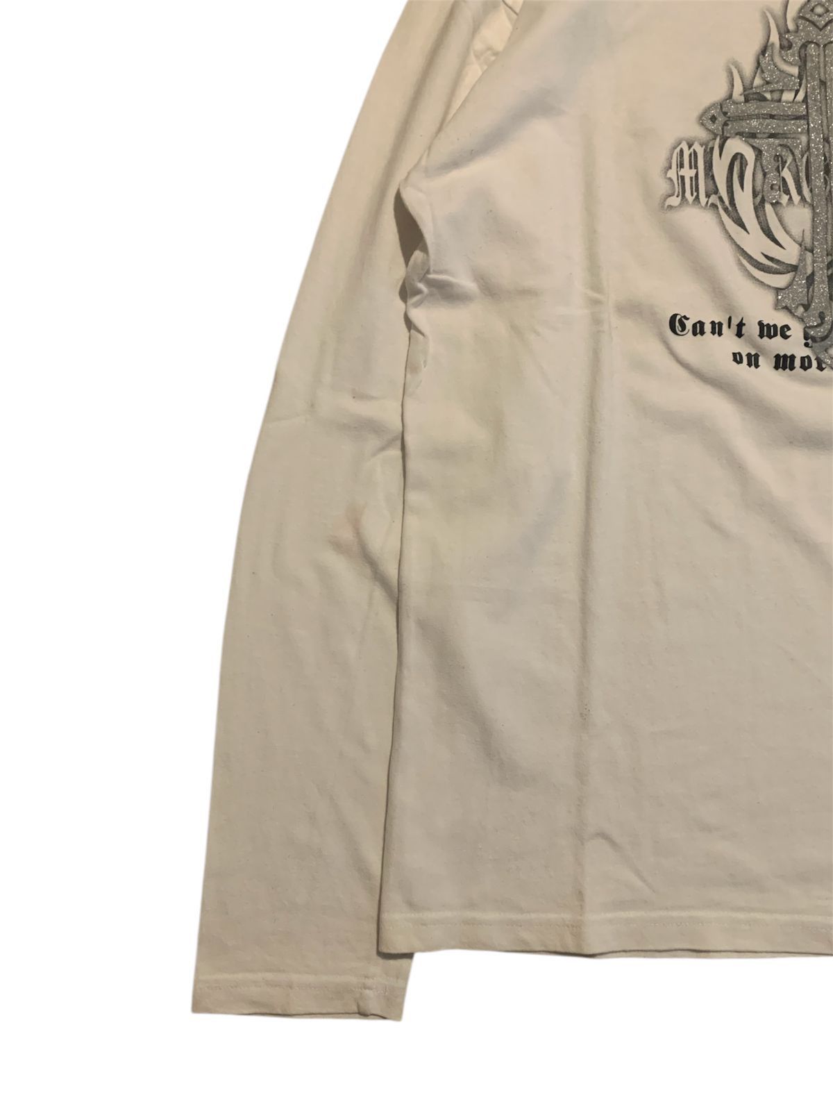 If Six Was Nine × Le Grande Bleu (L.G.B.) × Yasuyuki Ishii 2000s Beaumere - long sleeve poem like chrome heart Size US L / EU 52-54 / 3 - 4 Thumbnail