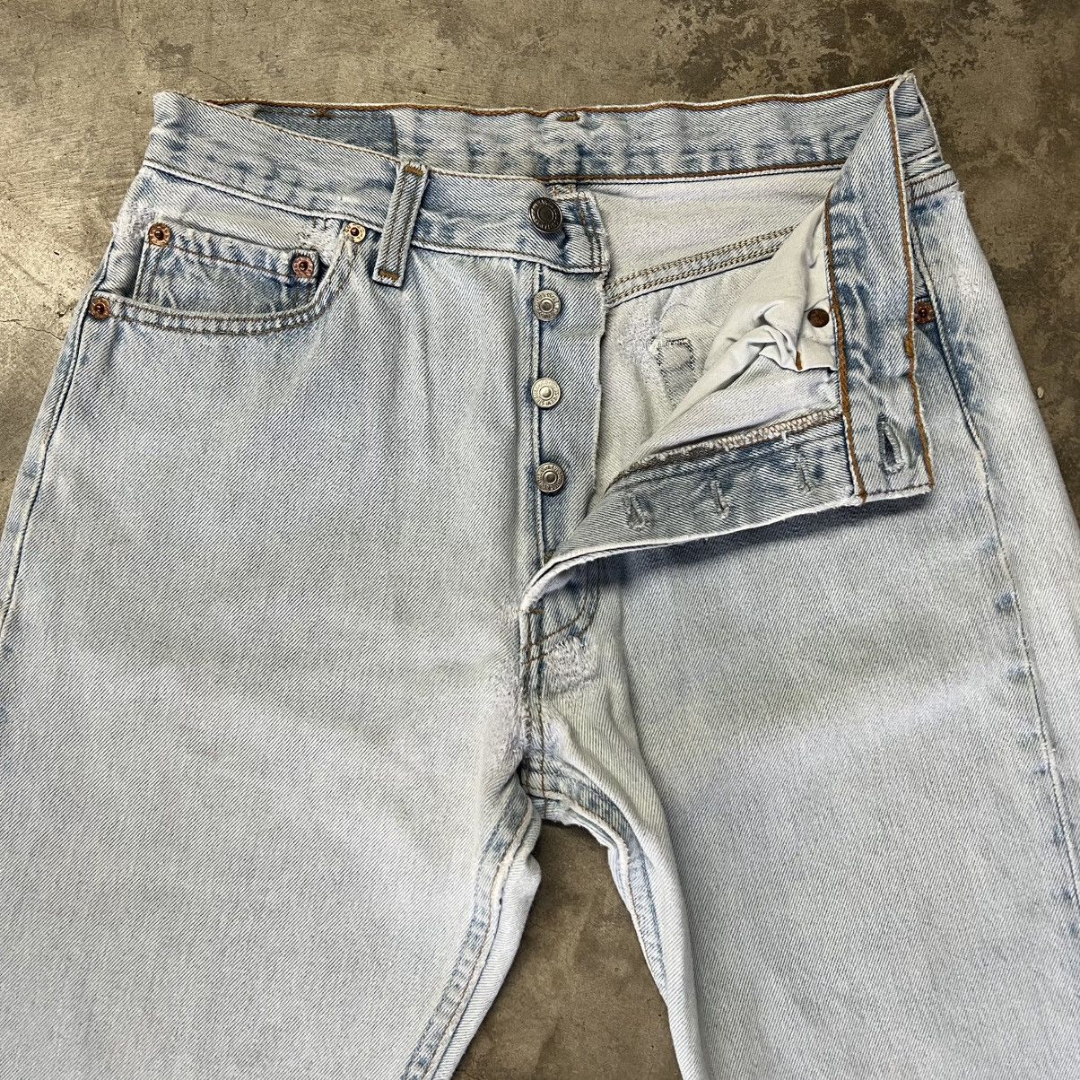 Levi's × Levi's Vintage Clothing × Vintage Vintage 90’s Levi’s 501 🇺🇸 Straight-Leg Women’s Denim Jeans Size 29" - 7 Thumbnail