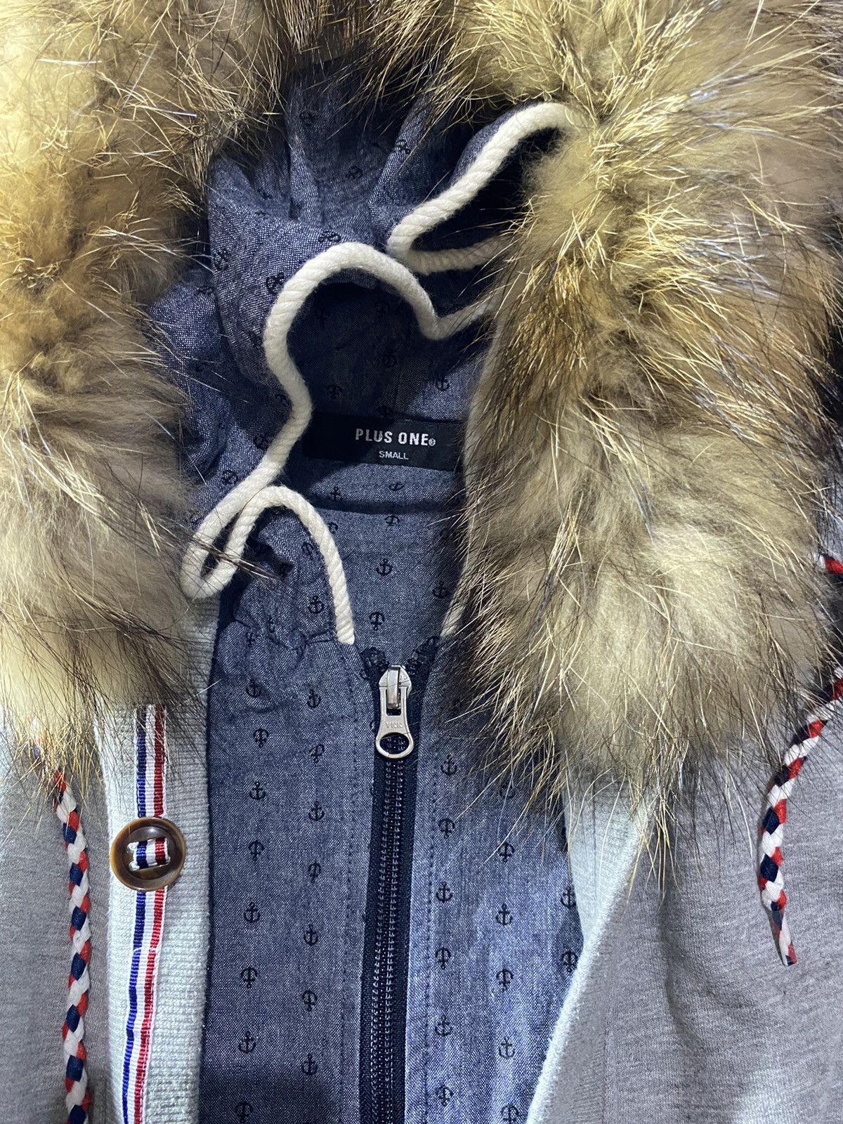 Hysteric Glamour × Japanese Brand × PPFM plus one faux fur double layers hoodie Size US S / EU 44-46 / 1 - 4 Thumbnail