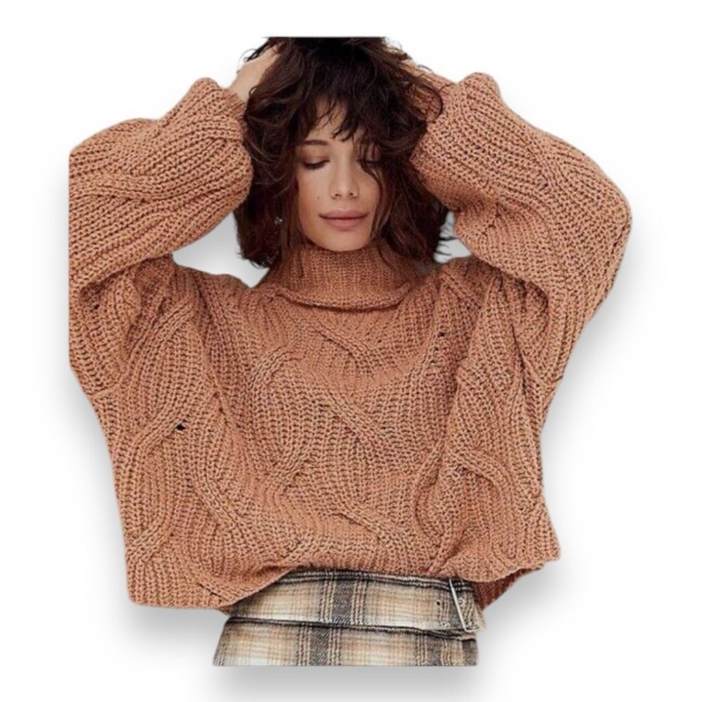 Free People Free People Seasons Change Oversized Sweater Size Small Size S / US 4 / IT 40 - 1 Thumbnail