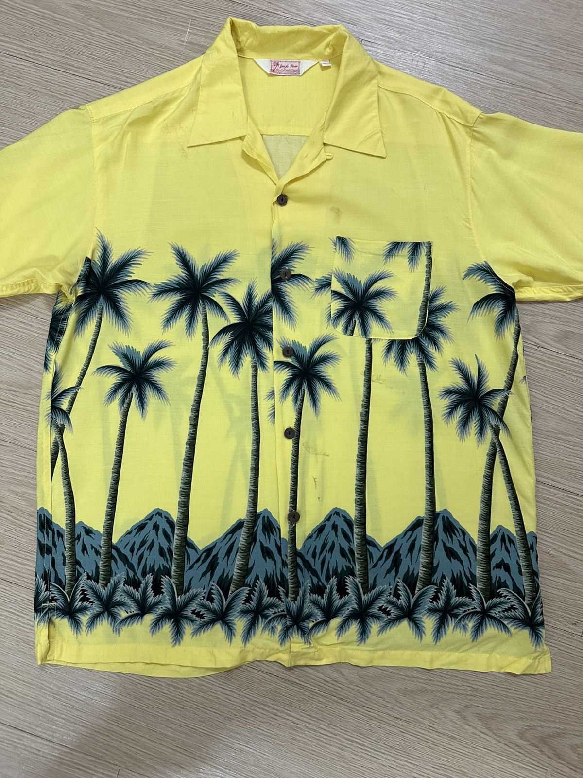 Beauty Beast × Japanese Brand Rare Beautiful Vintage Jungle Storm Authentic Hawaiian Shirt Size US L / EU 52-54 / 3 - 4 Thumbnail