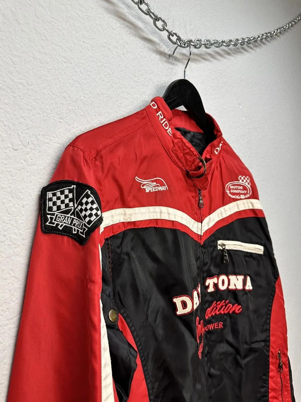 Formula 1 Moto Vodafone F1 Nascar Racing Jacket Leather Red Bull Lucky Size US XXL / EU 58 / 5 - 6 Thumbnail