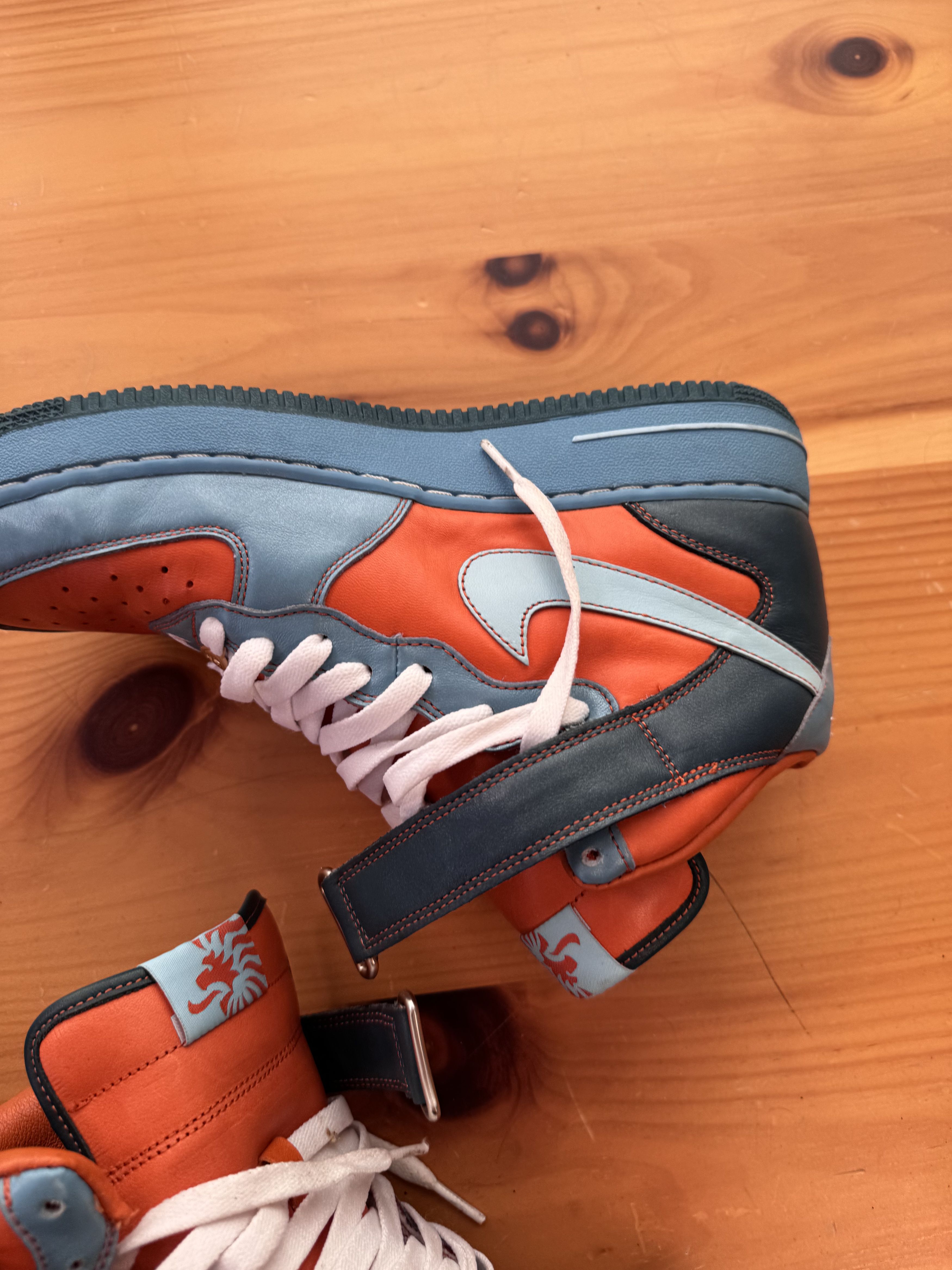 Nike Nike ID sample 1/1? RARE Air force 1 mid Size US 9 / EU 42 - 5 Thumbnail