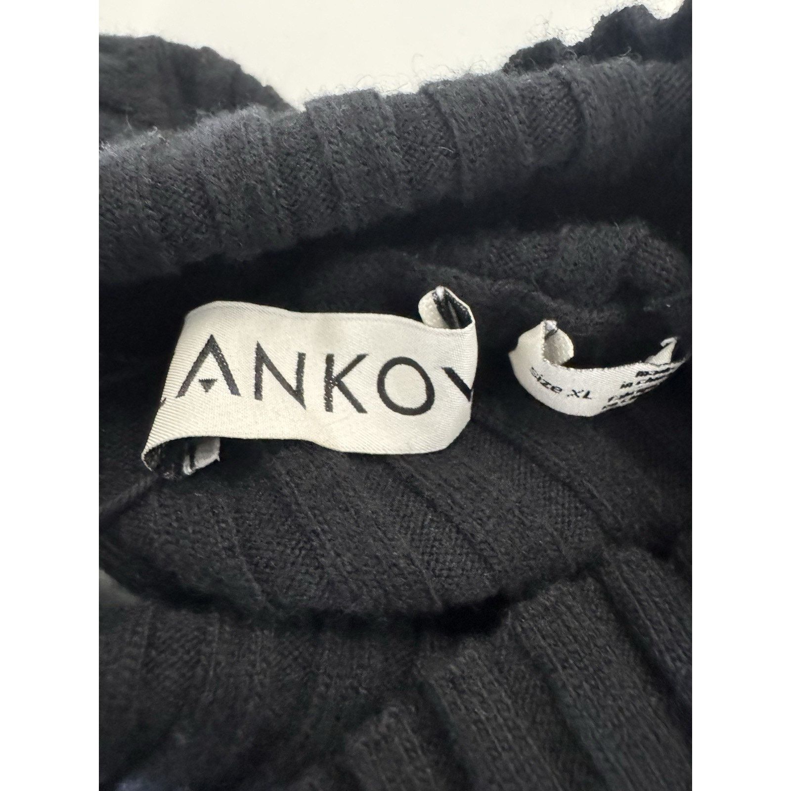 Other ZANKOV Merino Wool Black Meyer Ribbed Turtle Neck Size US XL / EU 56 / 4 - 4 Thumbnail