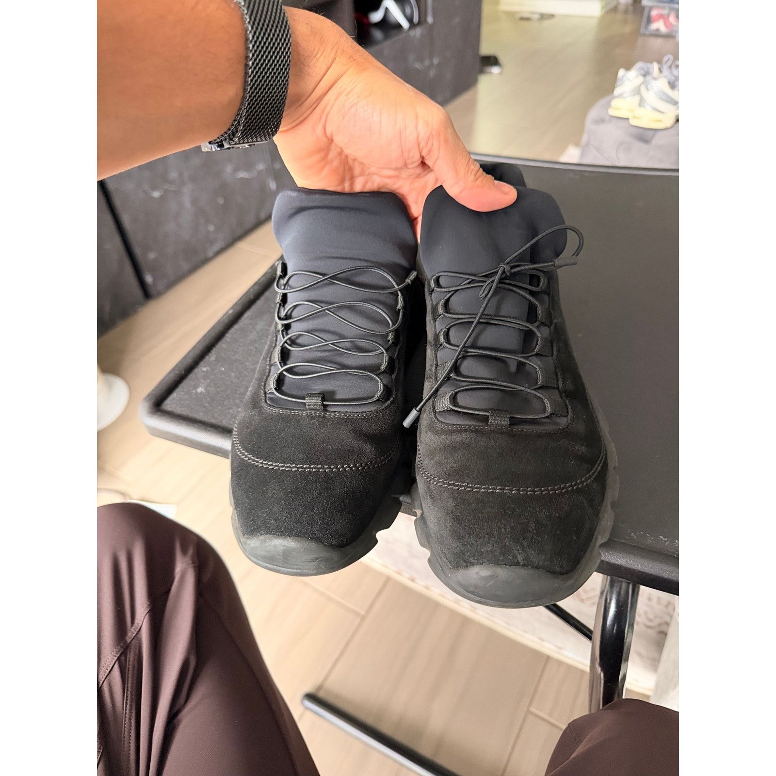 Fendi Fendi Black Yellow Sneaker Size US 9.5 / EU 42-43 - 2 Thumbnail