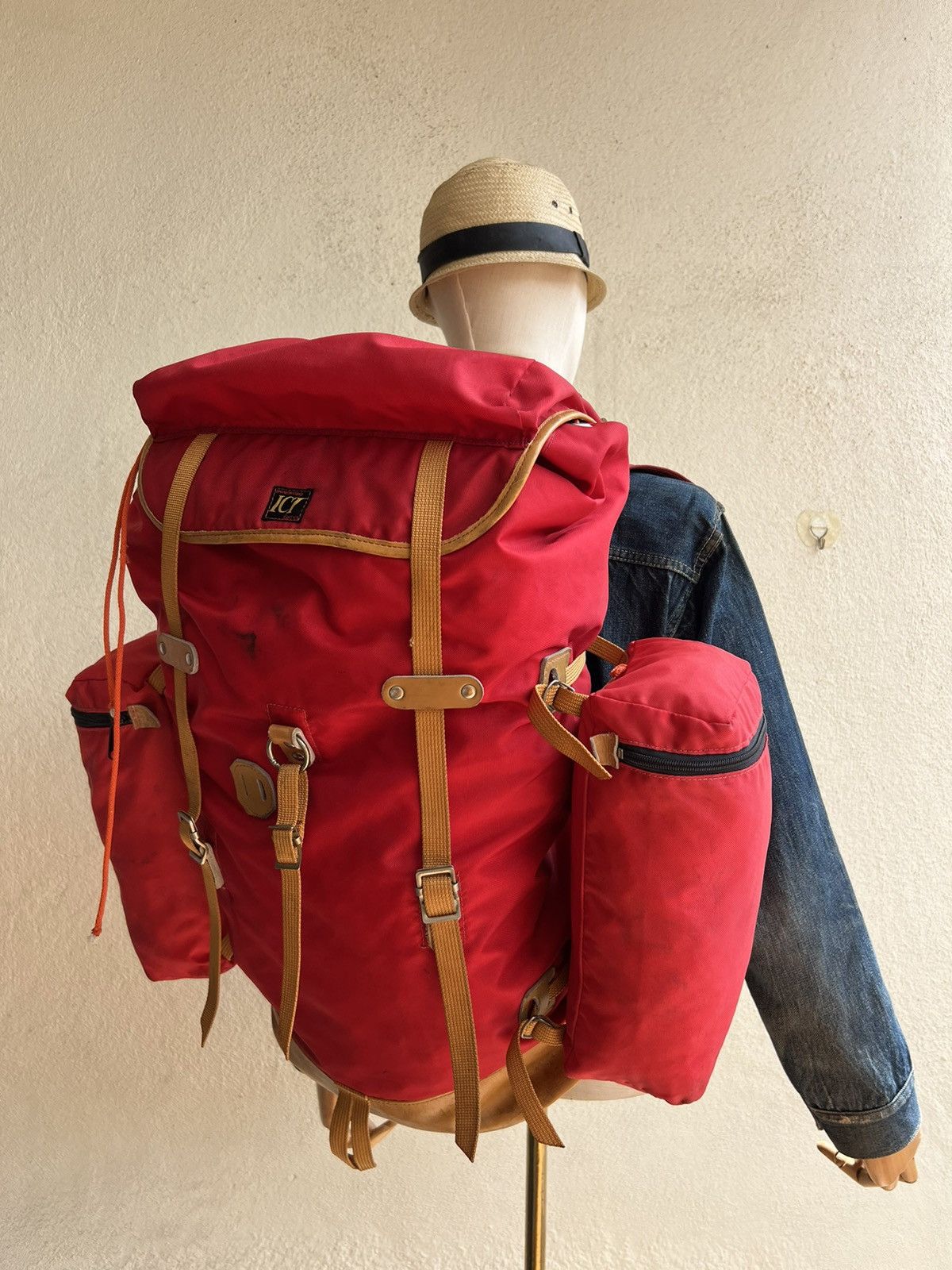 Vintage VTG 70s 80s Japan Shinokubo ICI Omiya Nylon Hiking Backpack Size ONE SIZE - 4 Thumbnail