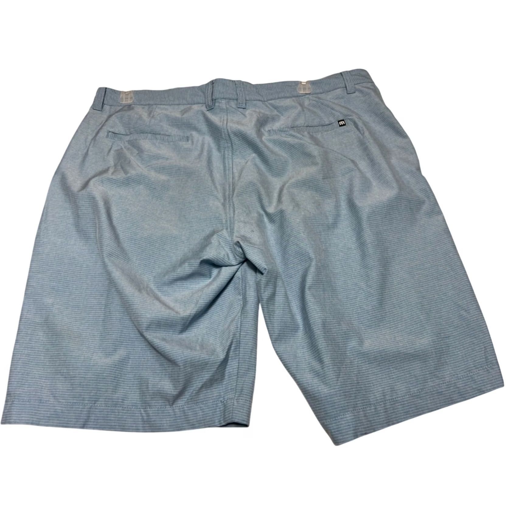 TravisMathew Travis Mathew Men’s Golf Shorts Lot Size 40 Stretch Performance 11” Inseam Gray Chino Regular Mens Size US 40 / EU 56 - 5 Thumbnail