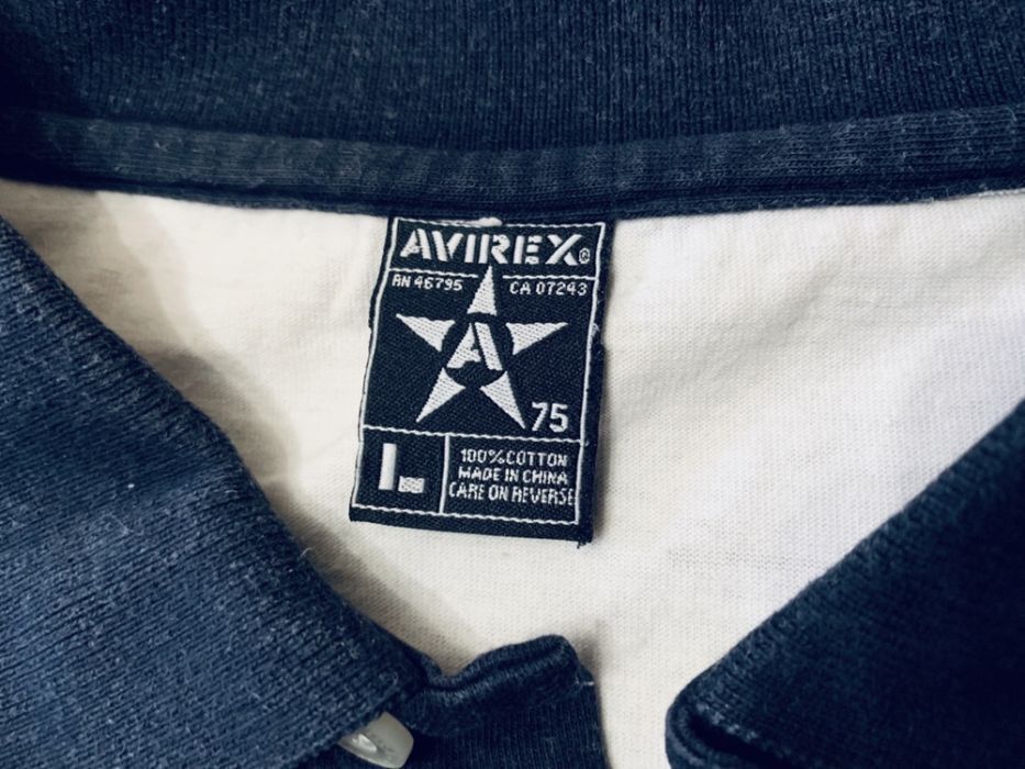 Avirex AVIREX t-shirt, vintage, 90s hip hop, skater jersey, Y2K L Size US L / EU 52-54 / 3 - 3 Thumbnail