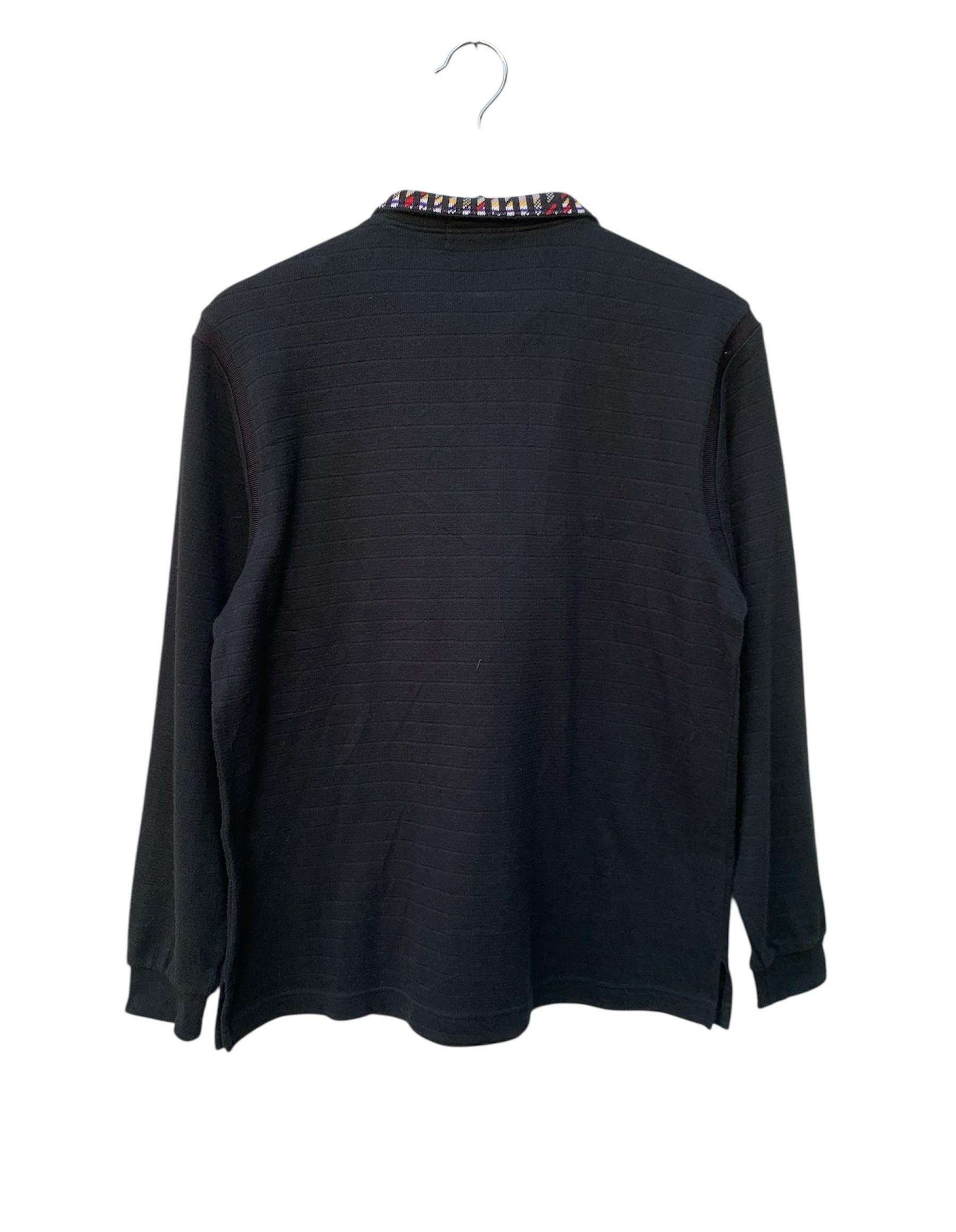 Kenzo × Vintage Vintage Kenzo Long Sleeve Polos Size US S / EU 44-46 / 1 - 2 Thumbnail