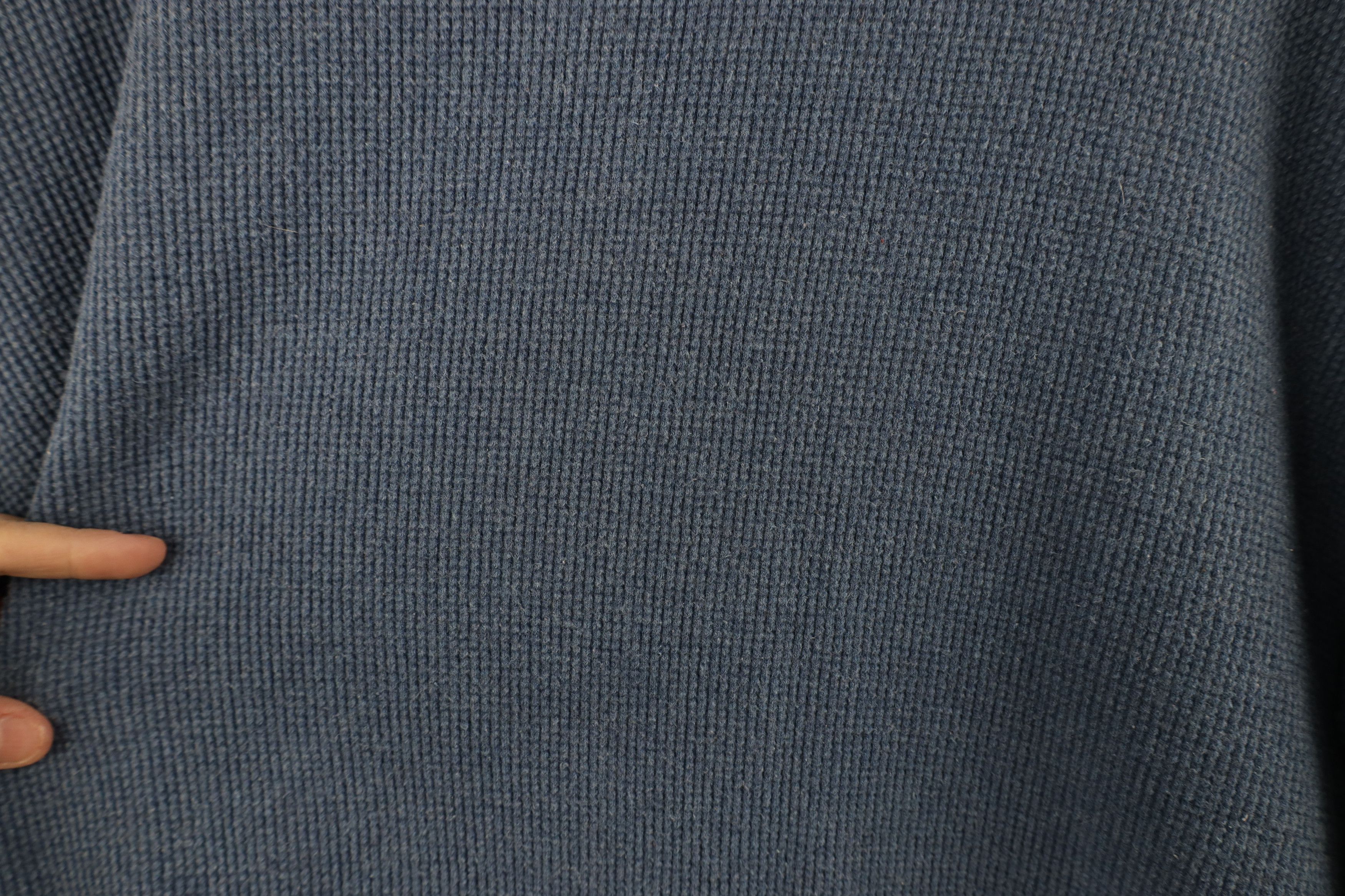 Vintage Vintage Y2K 2005 Gap Thermal Waffle Knit Long Sleeve T-Shirt Size US XXL / EU 58 / 5 - 10 Thumbnail
