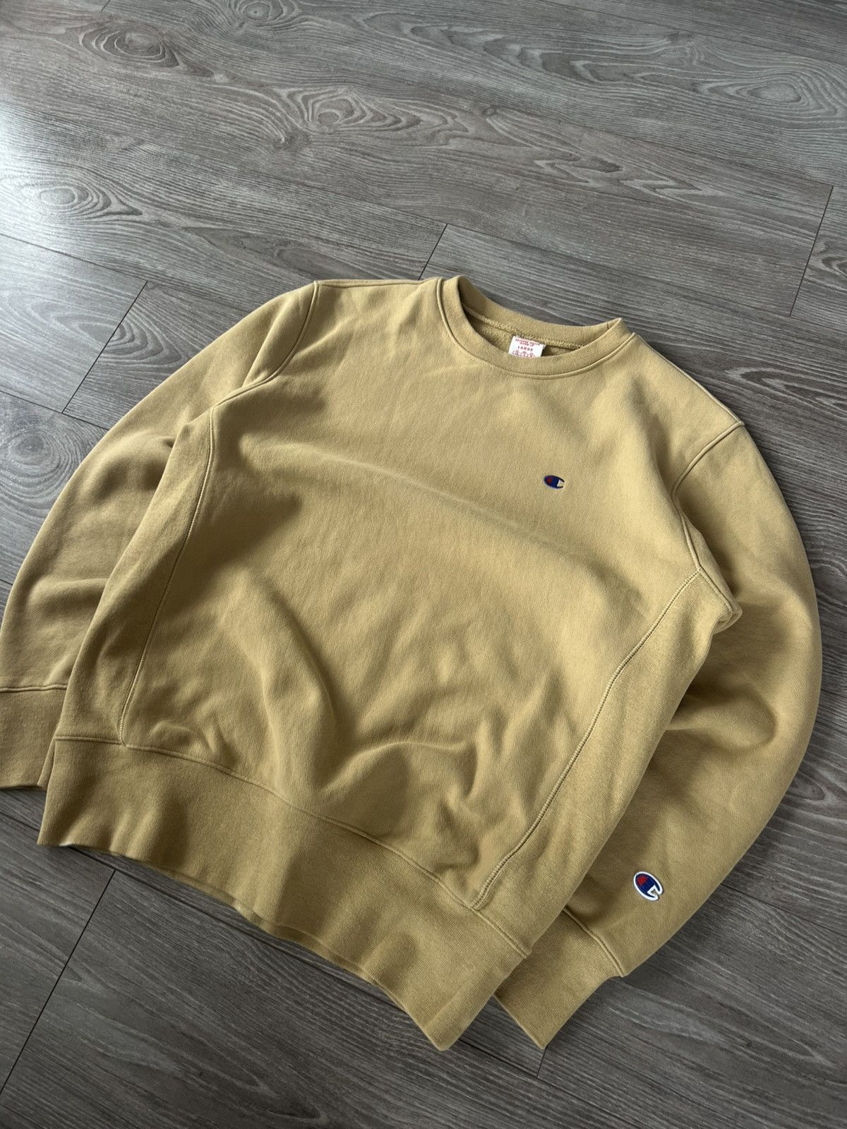 Champion × Japanese Brand × Other ‼️Champion Knit Logo Heavy Cotton Crew neck Sweatshirt‼️ Size US L / EU 52-54 / 3 - 10 Thumbnail