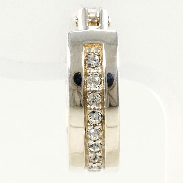 Coach Coach Coach Silver Rhinestone Earring Metal Earrings in Pristine Condition Size ONE SIZE - 1 Thumbnail