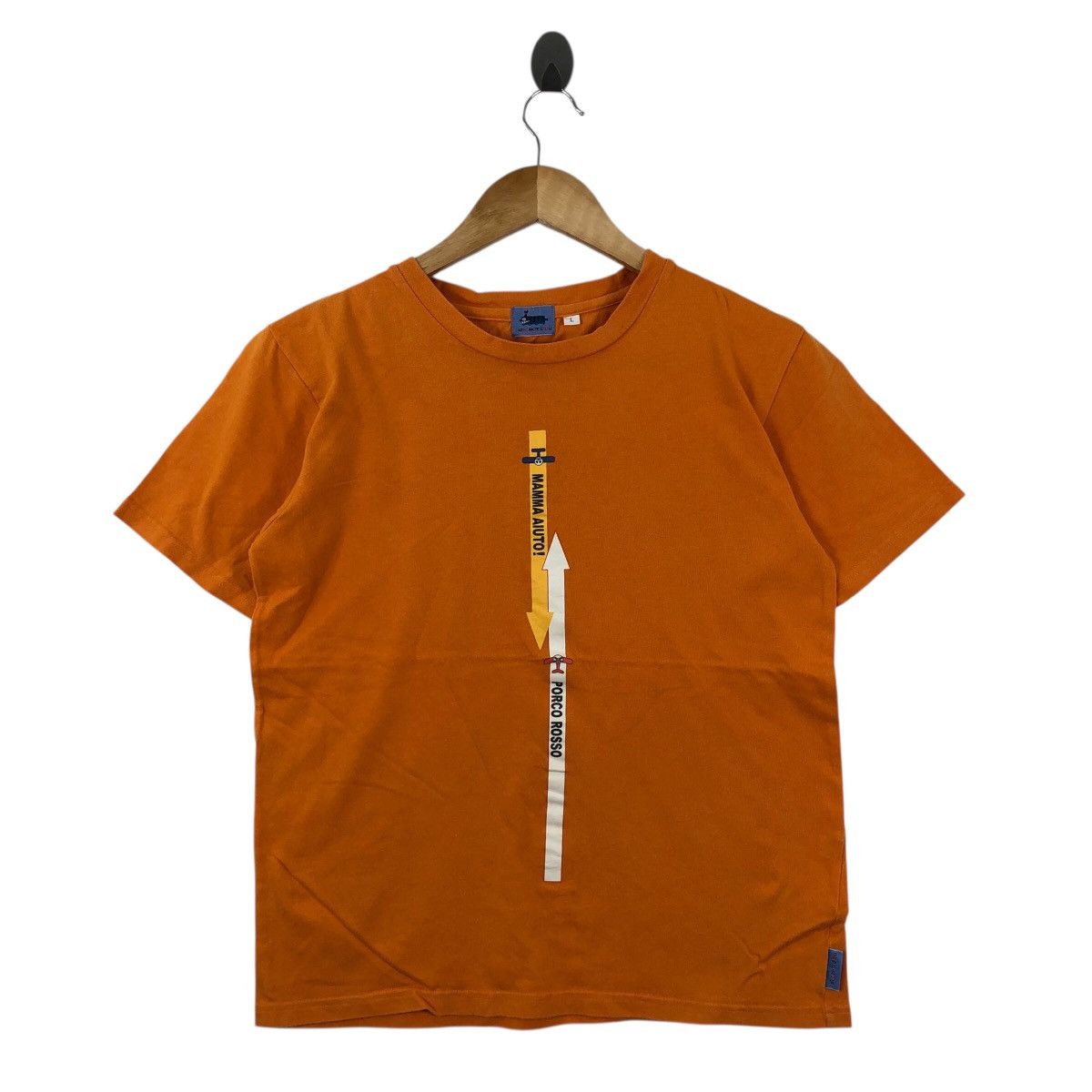 Anime 2001 Porco Rosso STUDIO GHIBLI T Shirt Ghibli Museum Mitaka Size L / US 10 / IT 46 - 1 Thumbnail