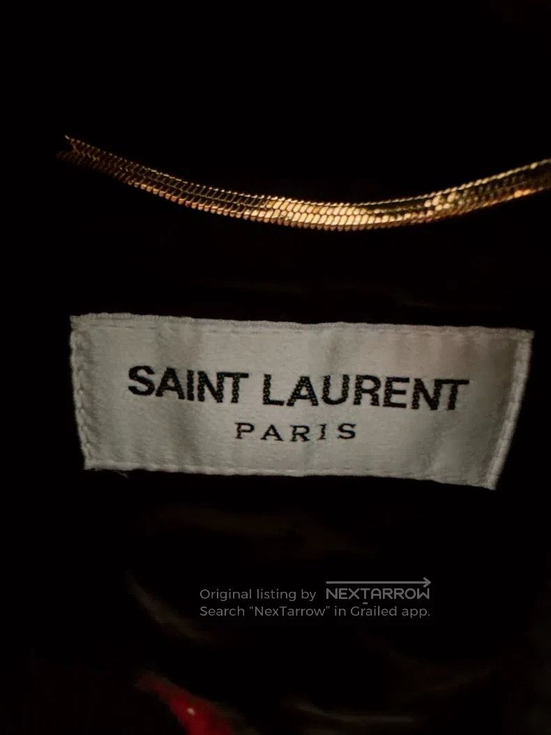 Saint Laurent Paris Saint Laurent Paris Color-block wool coat top Size XXS / US 00 / IT 34 - 2 Thumbnail