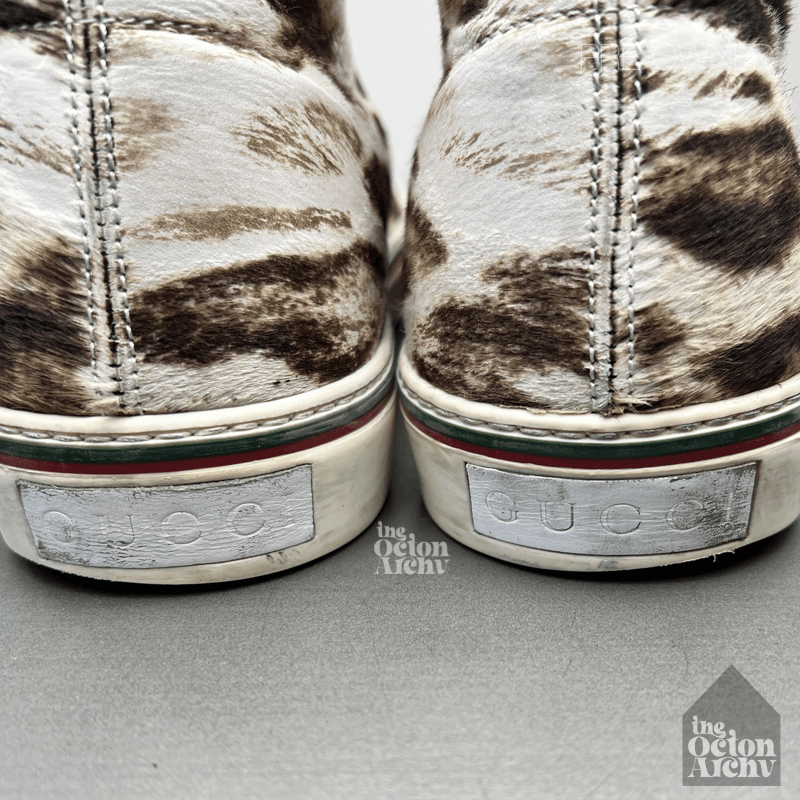 Gucci Gucci Leopard Print Chukka Sneaker 245307 FW2010 Pre-Owned Size US 9 / EU 42 - 12 Thumbnail