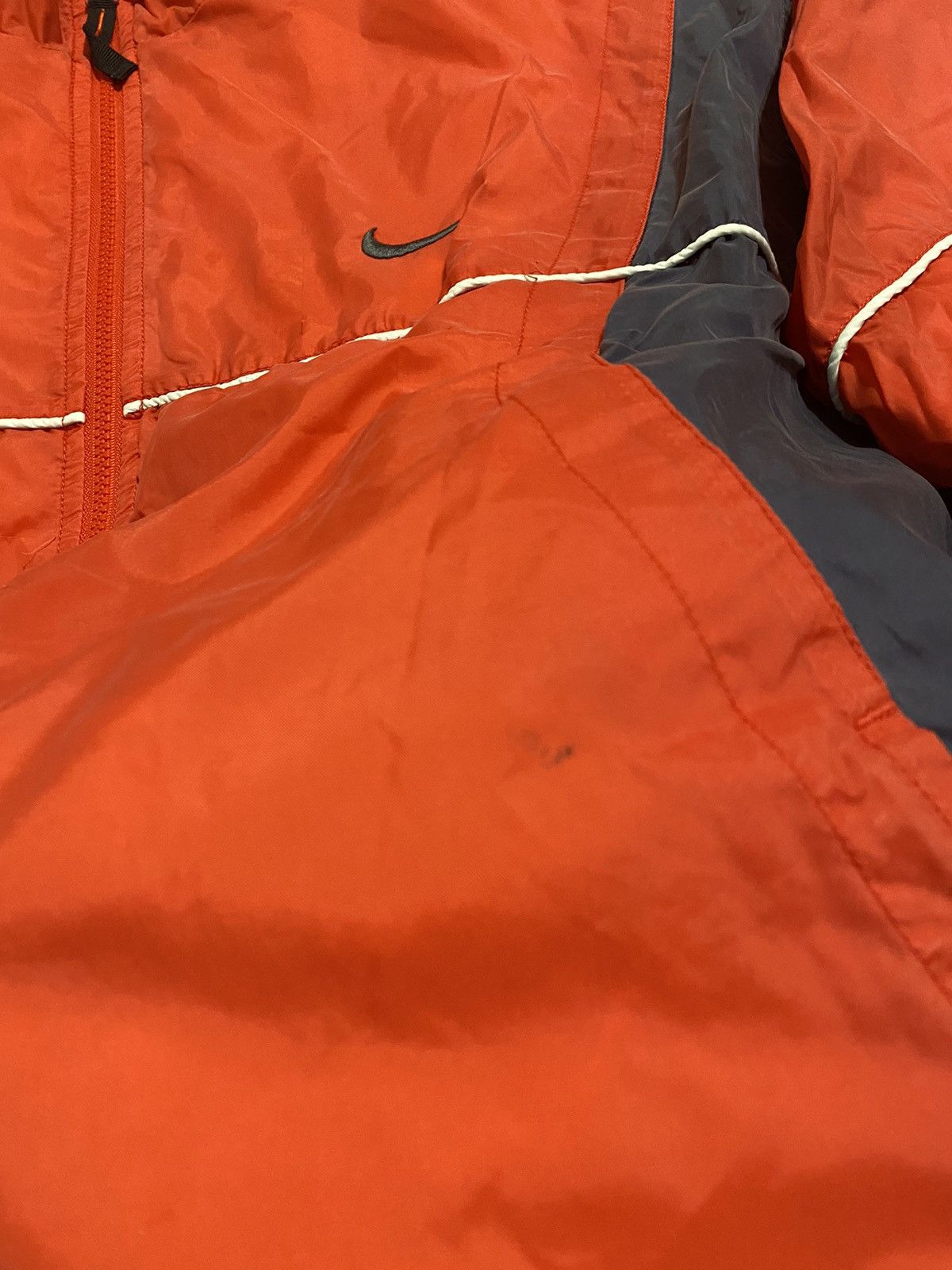 Nike × Vintage Vintage Nike Track Jacket Big Swoosh Size US XL / EU 56 / 4 - 7 Thumbnail