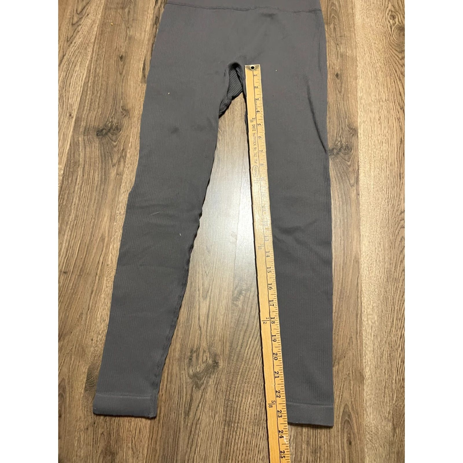 Vintage Pants, Leggings, Women's Small Gray Pull on Size 28" / US 6 / IT 42 - 6 Thumbnail