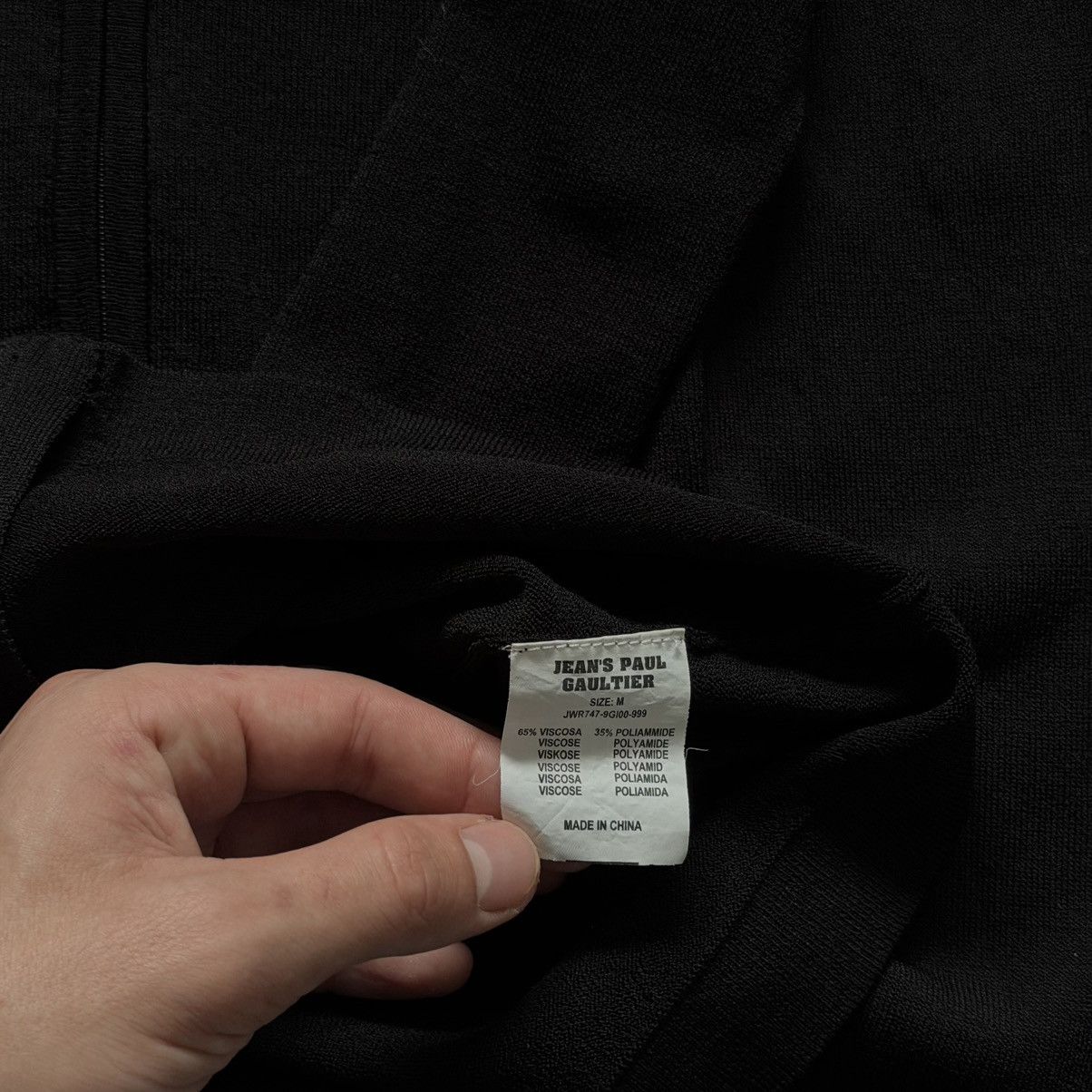 Jean Paul Gaultier Jean Paul Gaultier Rhinestones Black Full Zip Sweater Size M Size M / US 6-8 / IT 42-44 - 12 Thumbnail