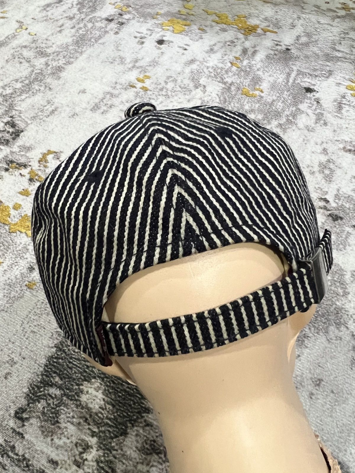 Samurai Jeans Samurai Hickory Stripe Hat 15th anniversary Size ONE SIZE - 7 Thumbnail