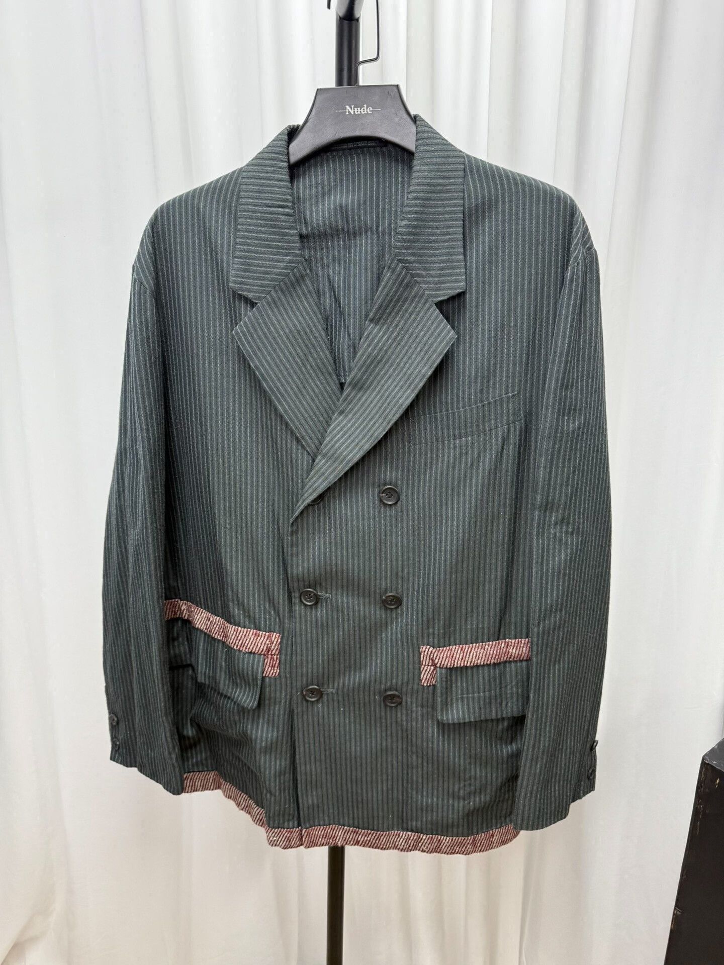 Yohji Yamamoto Yohji Yamamoto Wool Jacket Size US S / EU 44-46 / 1 - 1 Thumbnail