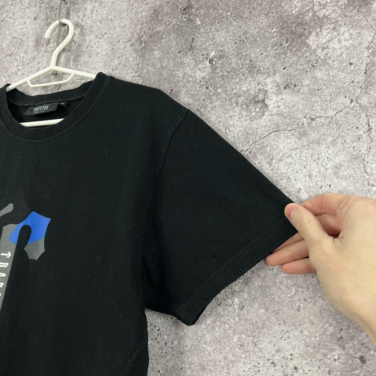 Trapstar London Trapstar T-Shirt Big Logo Street Style Y2K Drill Black Sz M Size US M / EU 48-50 / 2 - 4 Thumbnail