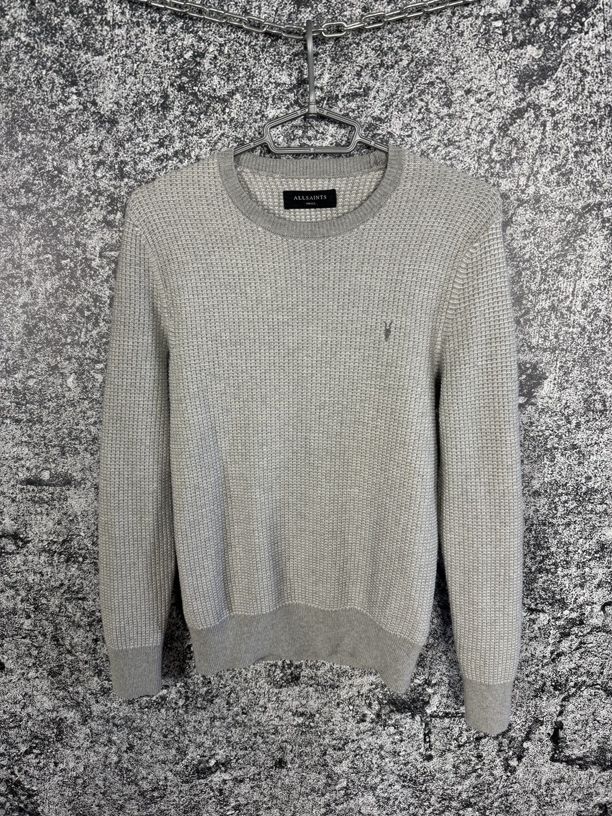 Allsaints Men’s Allsaints Charter Crew Knit Sweater Pullover Size S Size US S / EU 44-46 / 1 - 1 Thumbnail