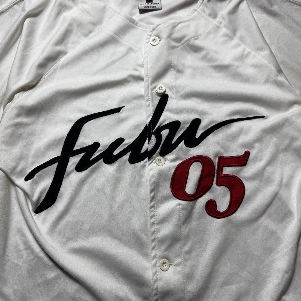 Fubu × Rap Tees × Vintage vintage 90s fubu big logo jersey Size US L / EU 52-54 / 3 - 4 Thumbnail