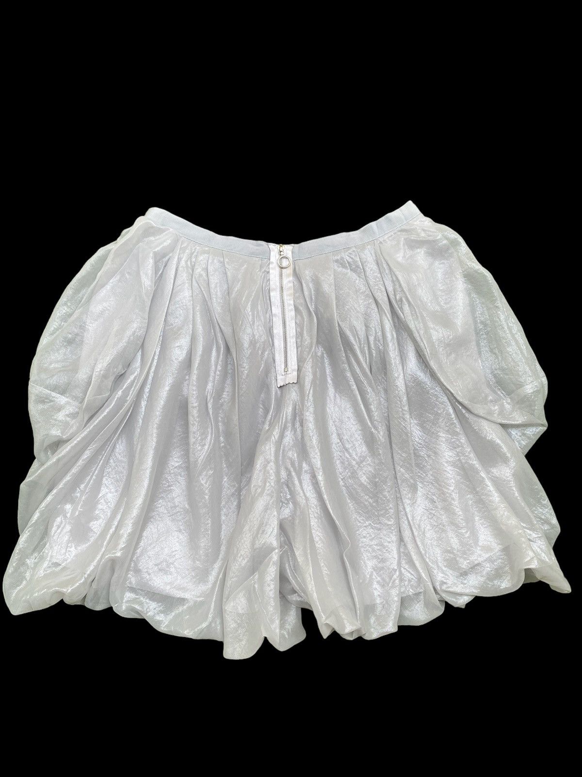 Issey Miyake × Lanvin × Rei Kawakubo LANVIN EN BLue riri zipper Skirt nice design Size 26" / US 2 / IT 38 - 6 Thumbnail
