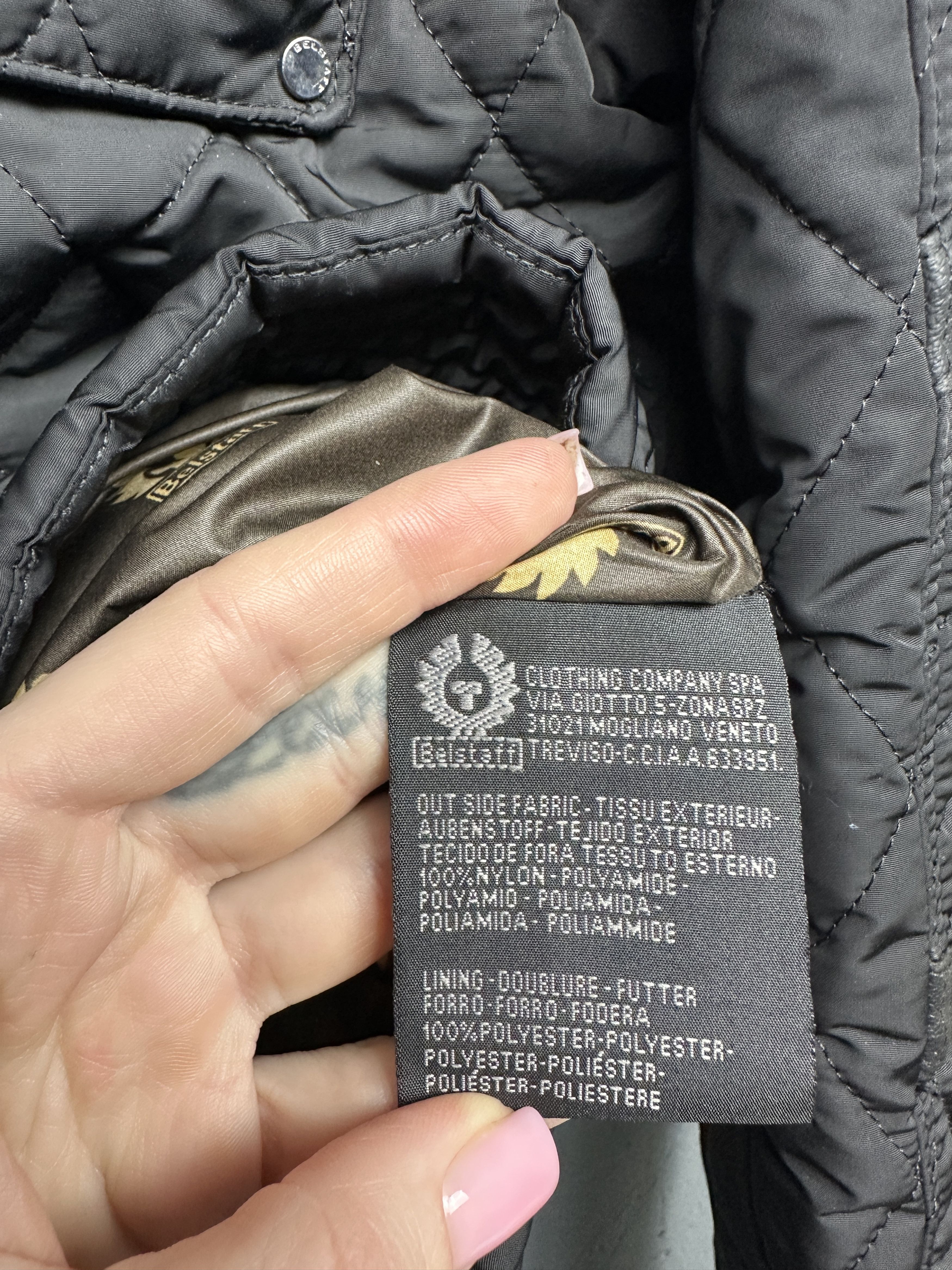 Belstaff Belstaff Mens Quilted Insulated Biker Jacket Size US M / EU 48-50 / 2 - 10 Thumbnail