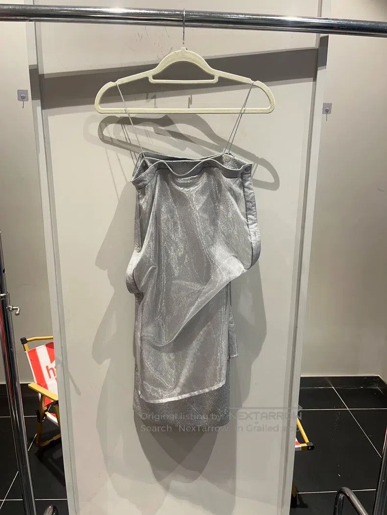 Y/Project Y/Project 38 Silver sling jumpsuit Size M / US 6-8 / IT 42-44 - 3 Thumbnail