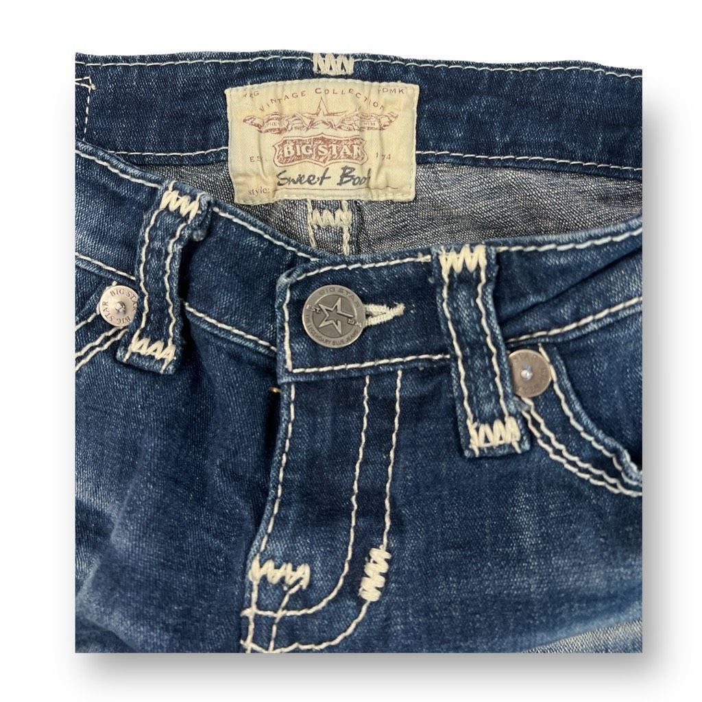 Big Star Big Star Sweet Boot Size 27 Long Size 27" / US 4 / IT 40 - 4 Thumbnail