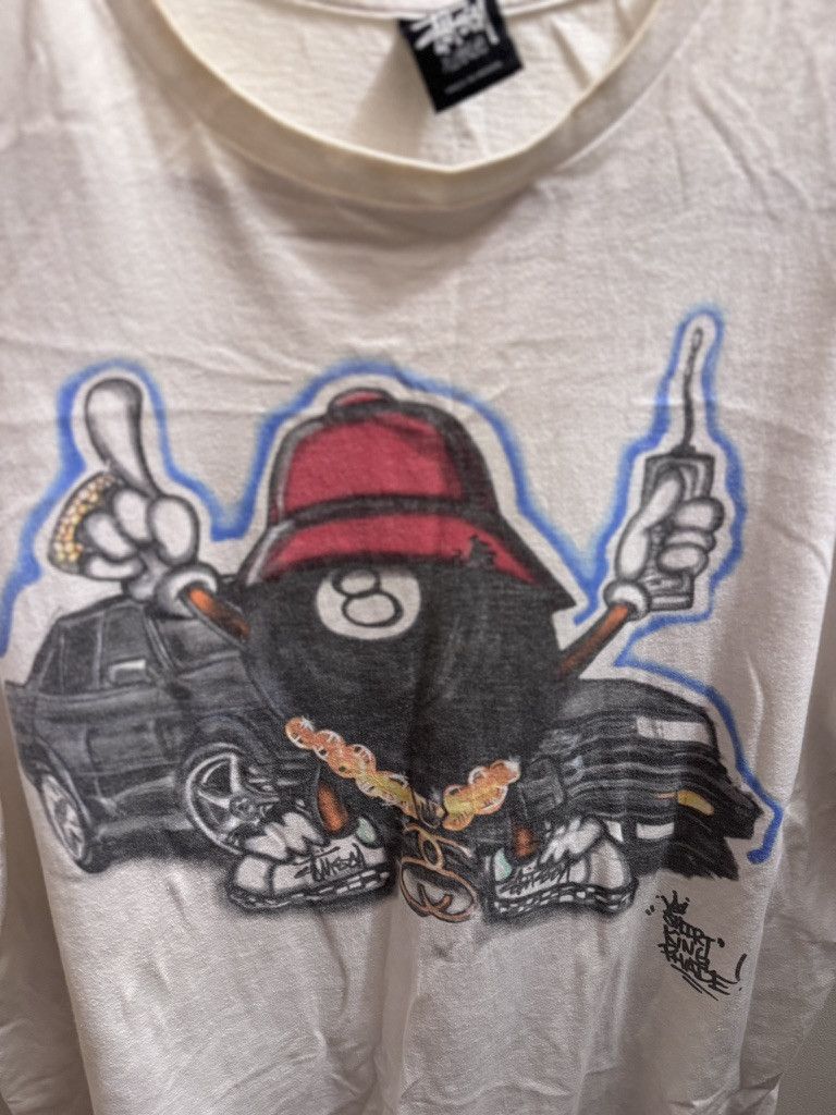 Stussy VINTAGE STUSSY LL COOL J HIP HOP PROMO SHIRT Size US XL / EU 56 / 4 - 2 Thumbnail