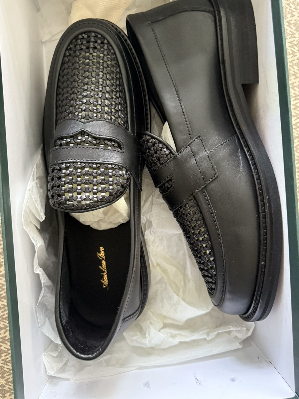 aime leon dore Taverna Loafer black 黒 Aime Leon Dore Taverna | Grailed