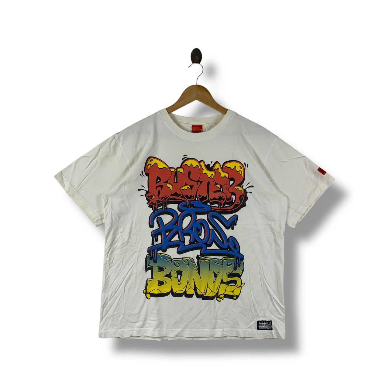 Japanese Brand × Vintage Vintage BUSTERS BROS Japanesebrand hip hop design tee Size US L / EU 52-54 / 3 - 1 Thumbnail