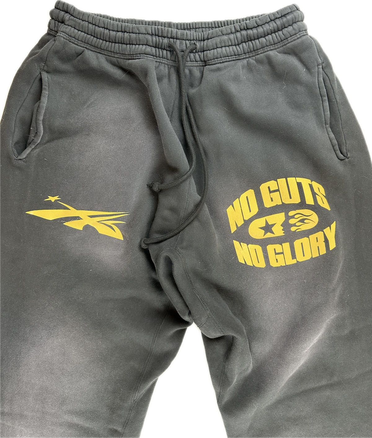 HELLSTAR Hellstar No Guts No Glory Elastic Sweatpants Size US 34 / EU 50 - 2 Thumbnail