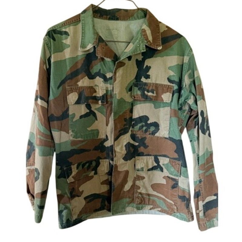 Other US Military Woodland Camo Field Jacket Shirt Medium 1980s Size US M / EU 48-50 / 2 - 1 Thumbnail