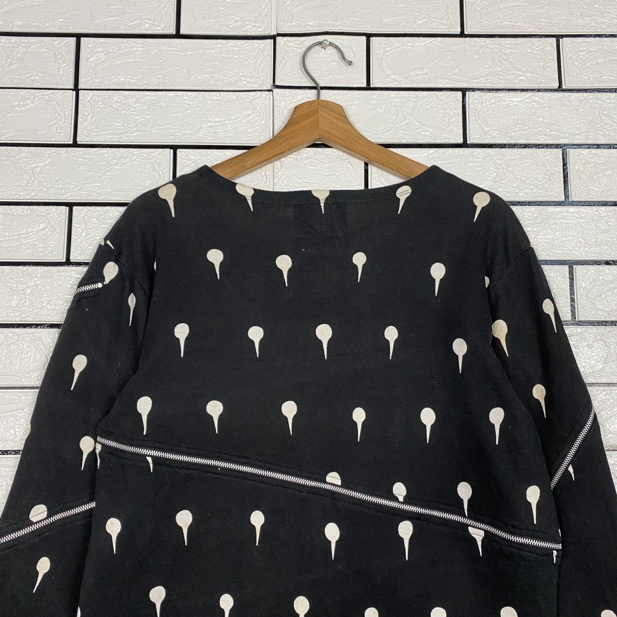 Japanese Brand 📌Sweatshirt Polkadot Design Hirohiko Araki Issey Miyake Size US M / EU 48-50 / 2 - 10 Thumbnail