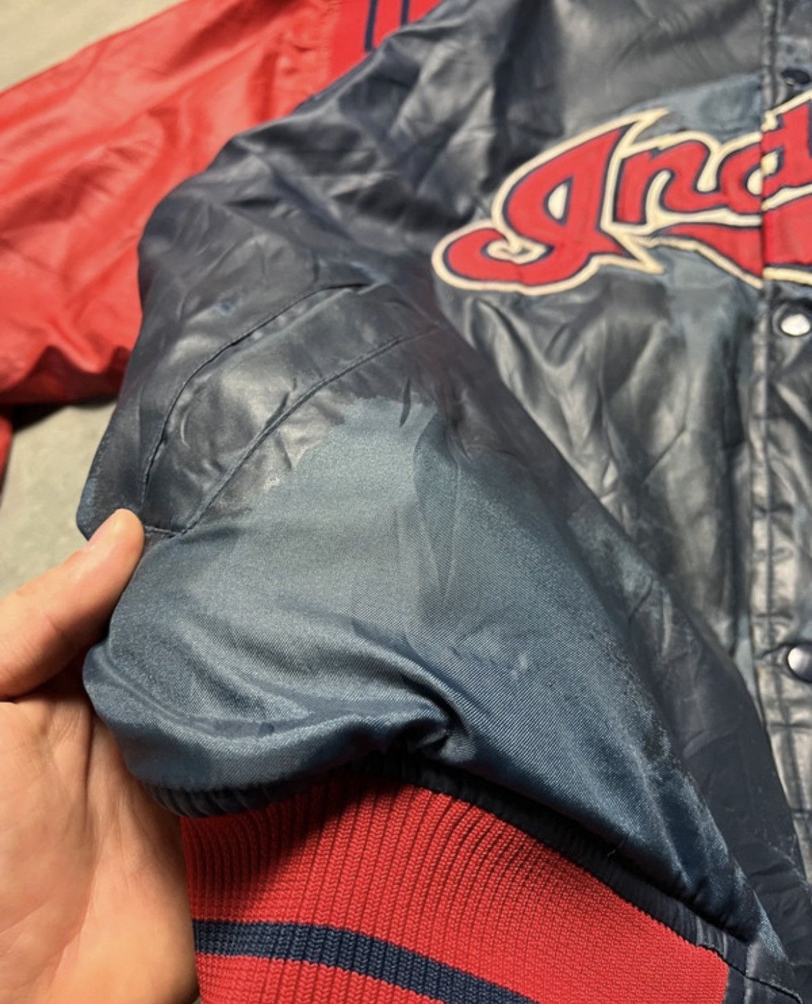 Majestic Veste MLB Cleveland Indians Majestic Authentic 90s Size US XL / EU 56 / 4 - 8 Thumbnail