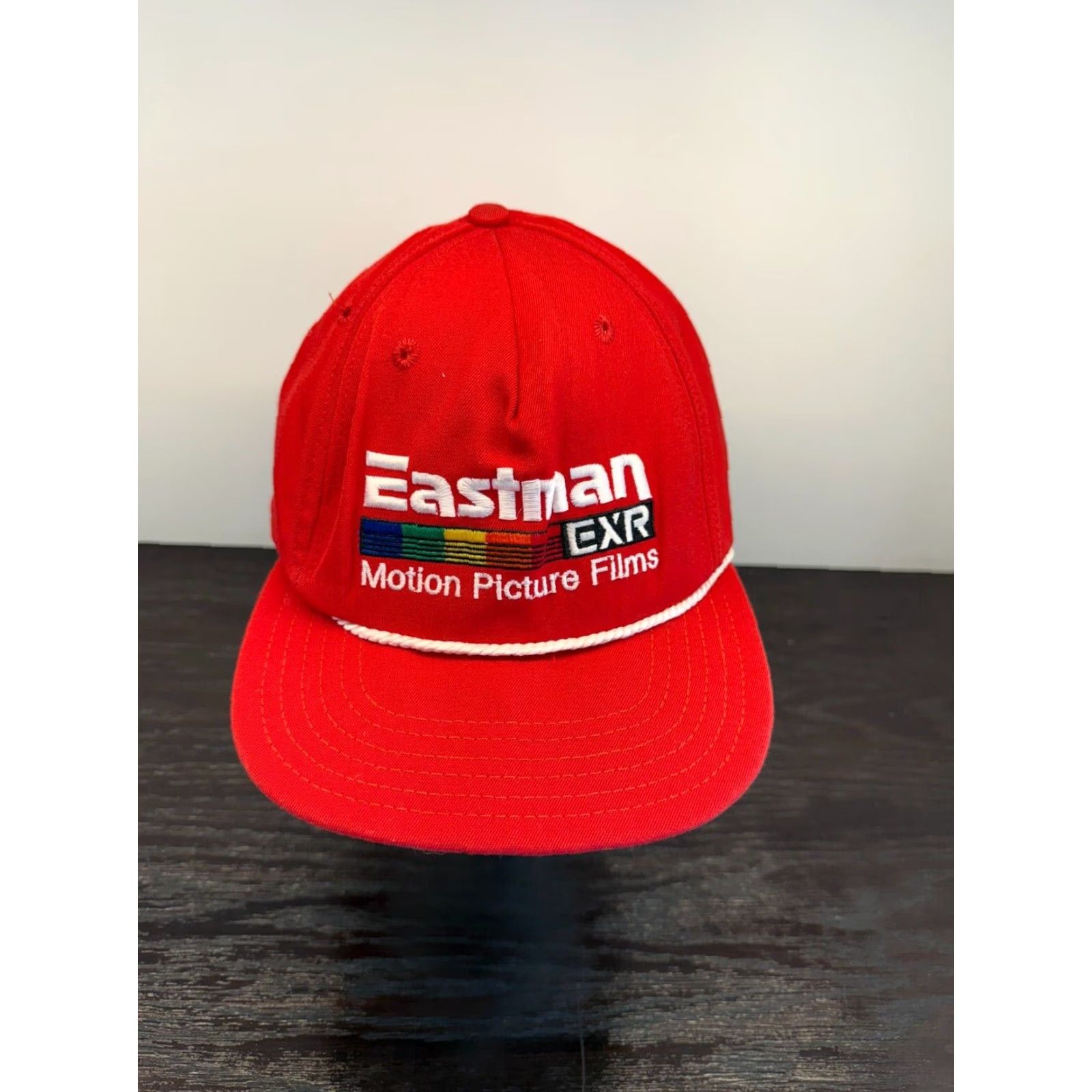 New Era Vintage Eastman Trucker Hat Cap Men One Size Red New Era Retro 80s 90s Movie Beach Sports Size ONE SIZE - 2 Thumbnail