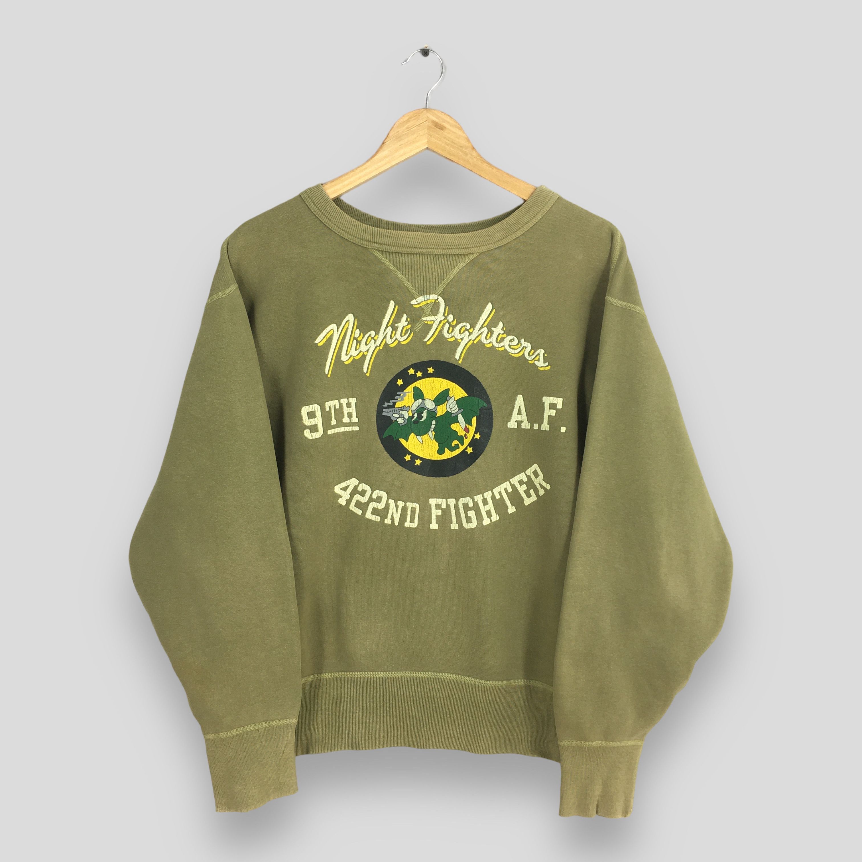 Buzz Rickson's × Japanese Brand Vintage 90's Buzz Rickson Japan Sweatshirt Medium Size US M / EU 48-50 / 2 - 1 Thumbnail
