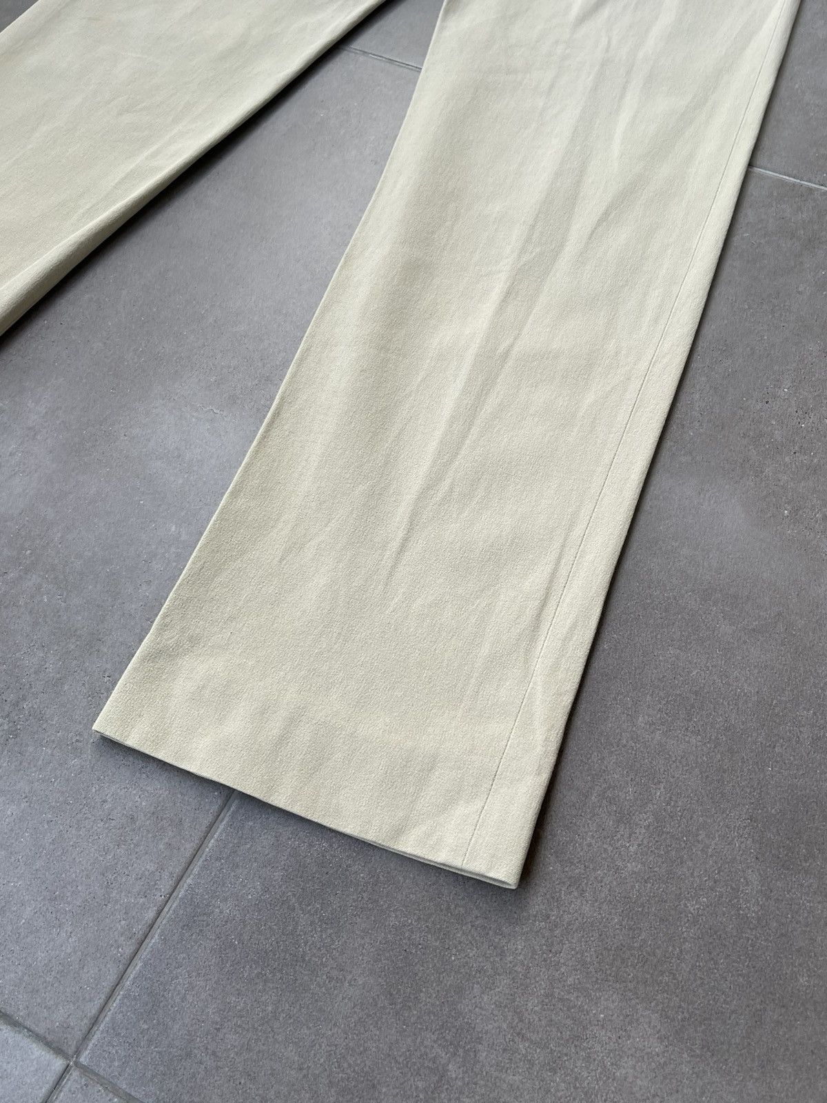Prada Archive Prada High Rise Cream Casual Pants Size US 30 / EU 46 - 14 Thumbnail