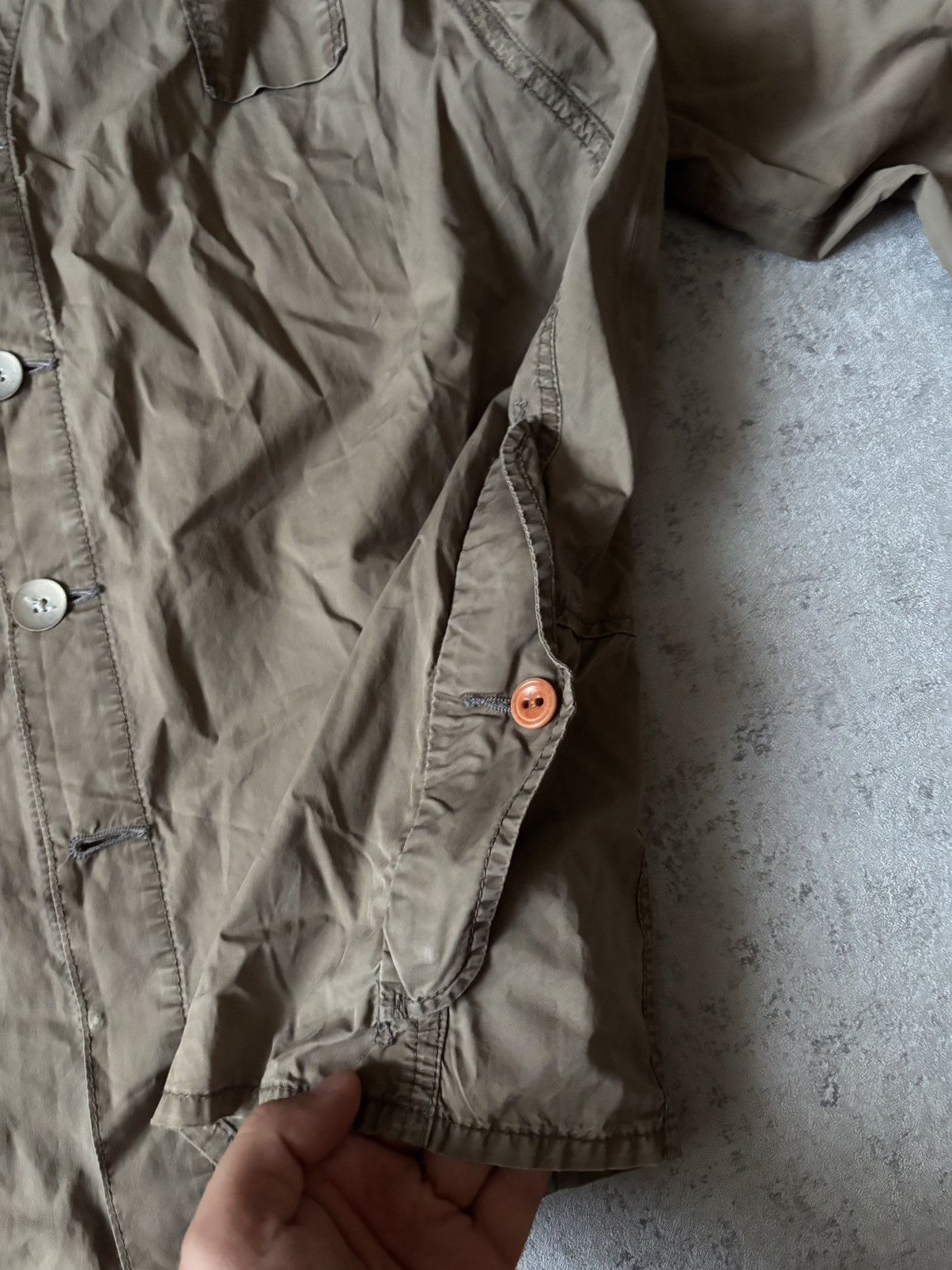 Designer × Japanese Brand × Paul Smith Red Ear RED EAR PAUL SMITH SUN FADED DISTRESSED JACKET Size US M / EU 48-50 / 2 - 8 Thumbnail