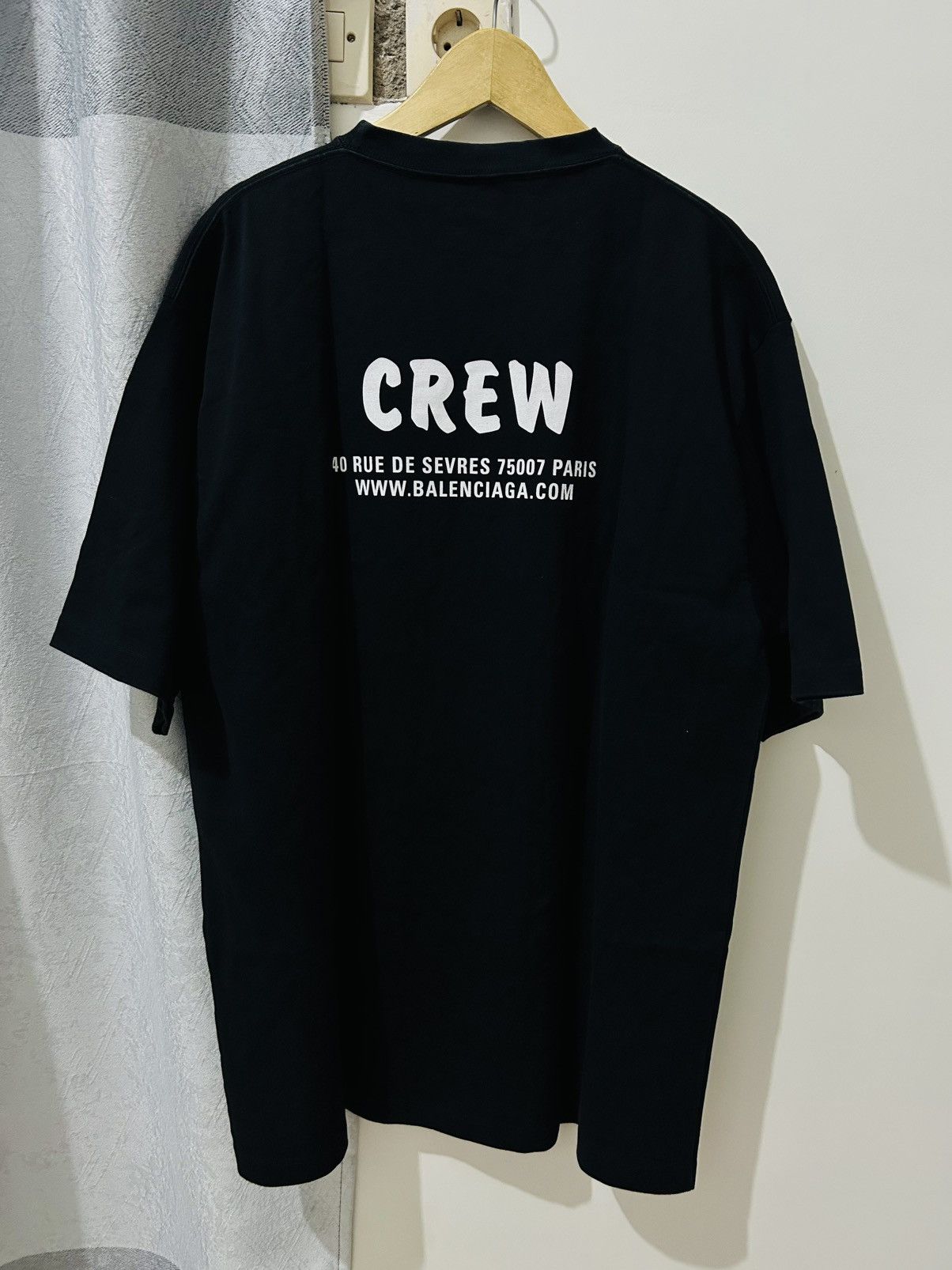 Balenciaga Balenciaga Crew Boxy Oversized Tee Size US L / EU 52-54 / 3 - 3 Thumbnail