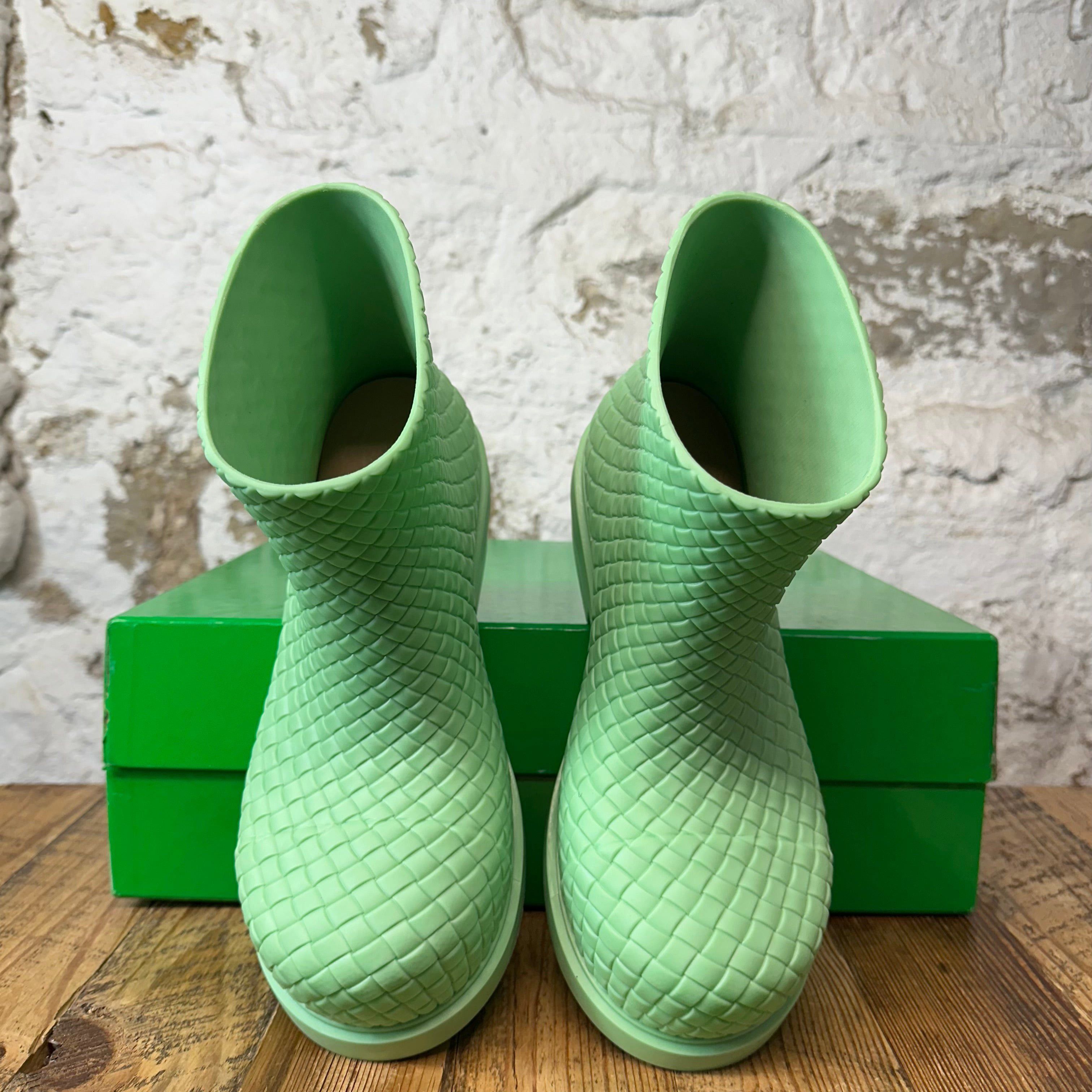 Bottega Veneta Bottega Veneta Green Fireman Puddle Boot Sz 8 (41) Size US 8 / EU 41 - 3 Thumbnail