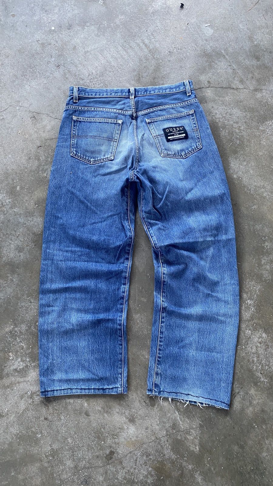 Guess Vintage Guess USA Baggy Jeans Size US 32 / EU 48 - 2 Thumbnail