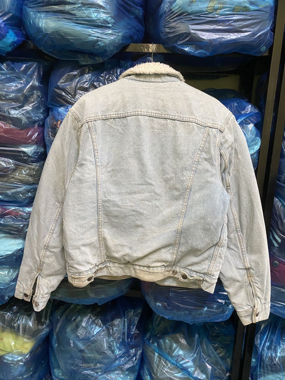 Levi's VINTAGE 80S LEVIS SHERPA LINING TRUCKER JACKET MADE IN USA Size US M / EU 48-50 / 2 - 11 Thumbnail
