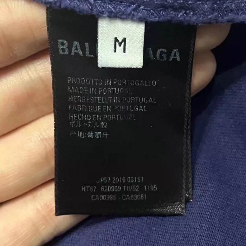 Balenciaga Balenciaga Short Sleeve TShirt Size M-2505 Size US M / EU 48-50 / 2 - 3 Thumbnail