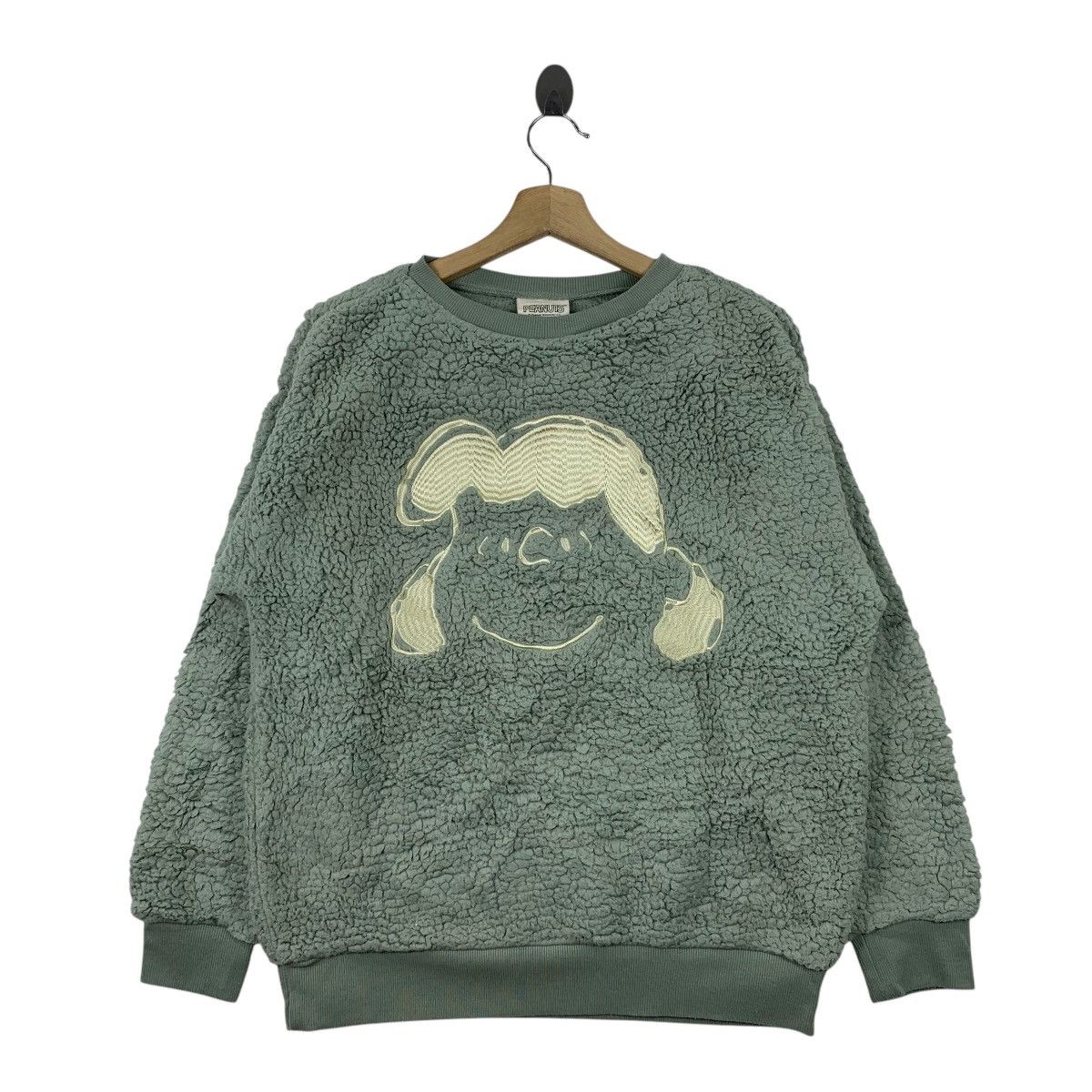 Peanuts PEANUTS SNOOPY Lucy Cartoon Big Logo Sweatshirt Pullover Size US L / EU 52-54 / 3 - 1 Thumbnail